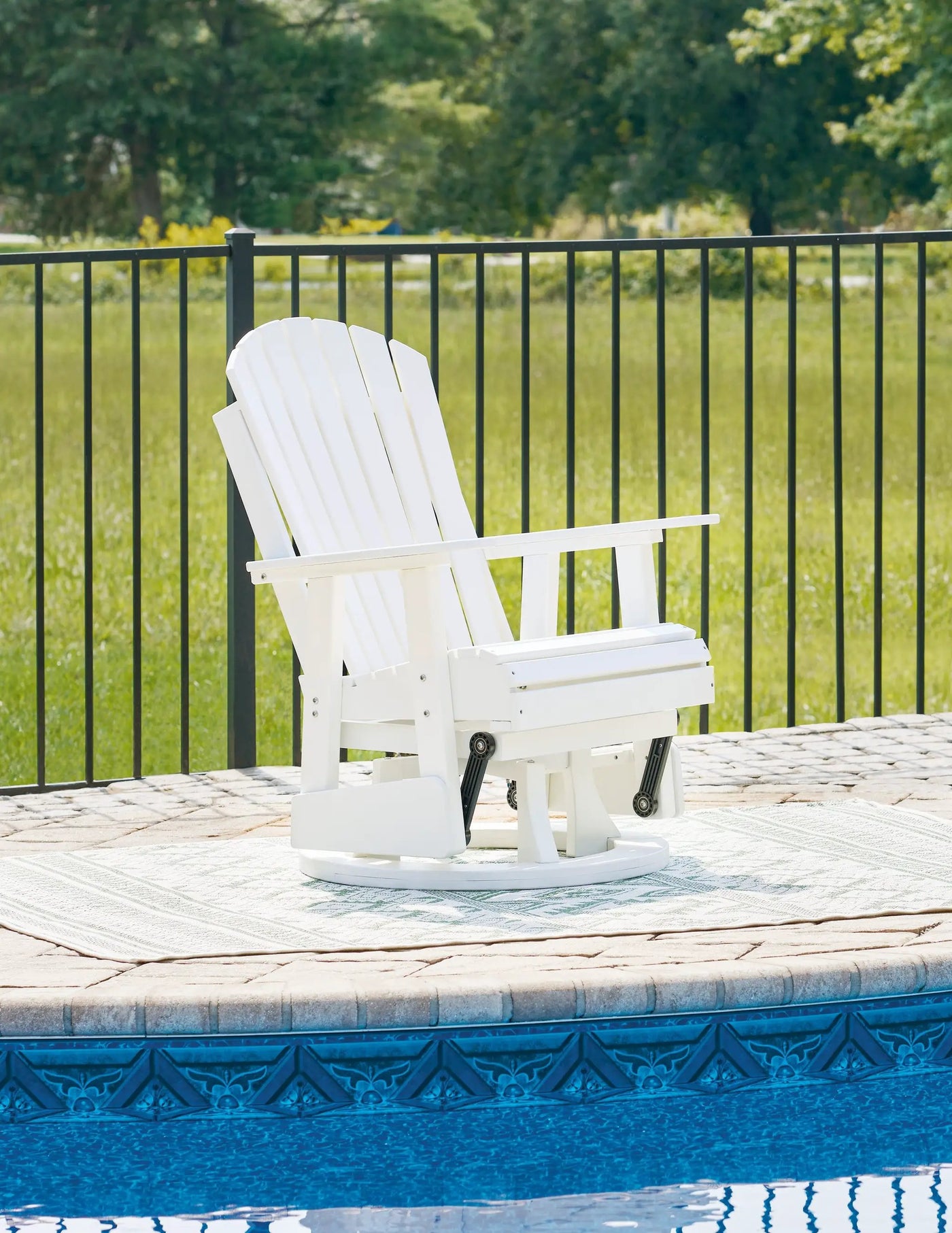 Hyland Wave - Swivel Glider Chair by Unique Piece Furniture