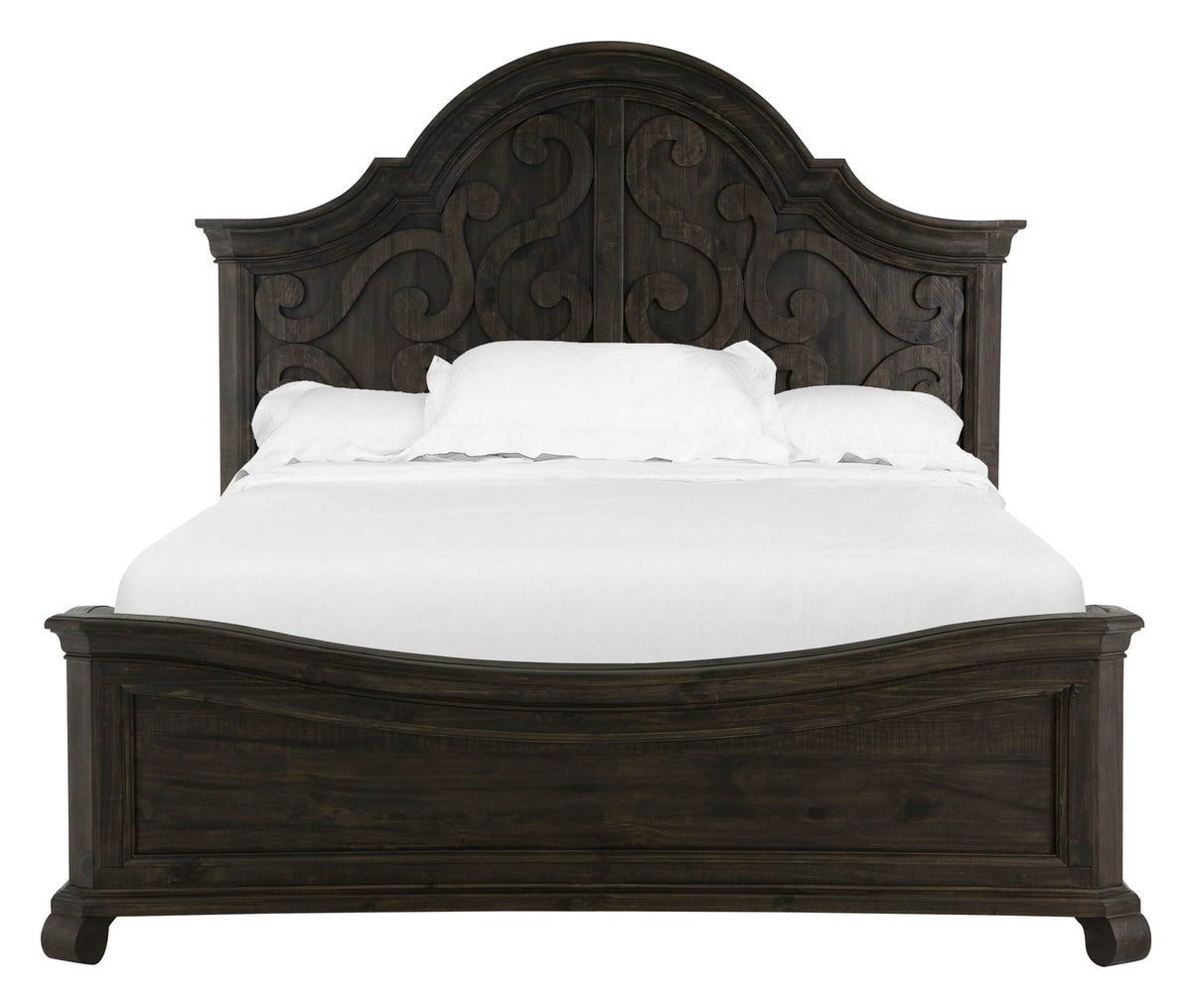 Bellamy - Complete Shaped Panel Bed, photo 2 of 7