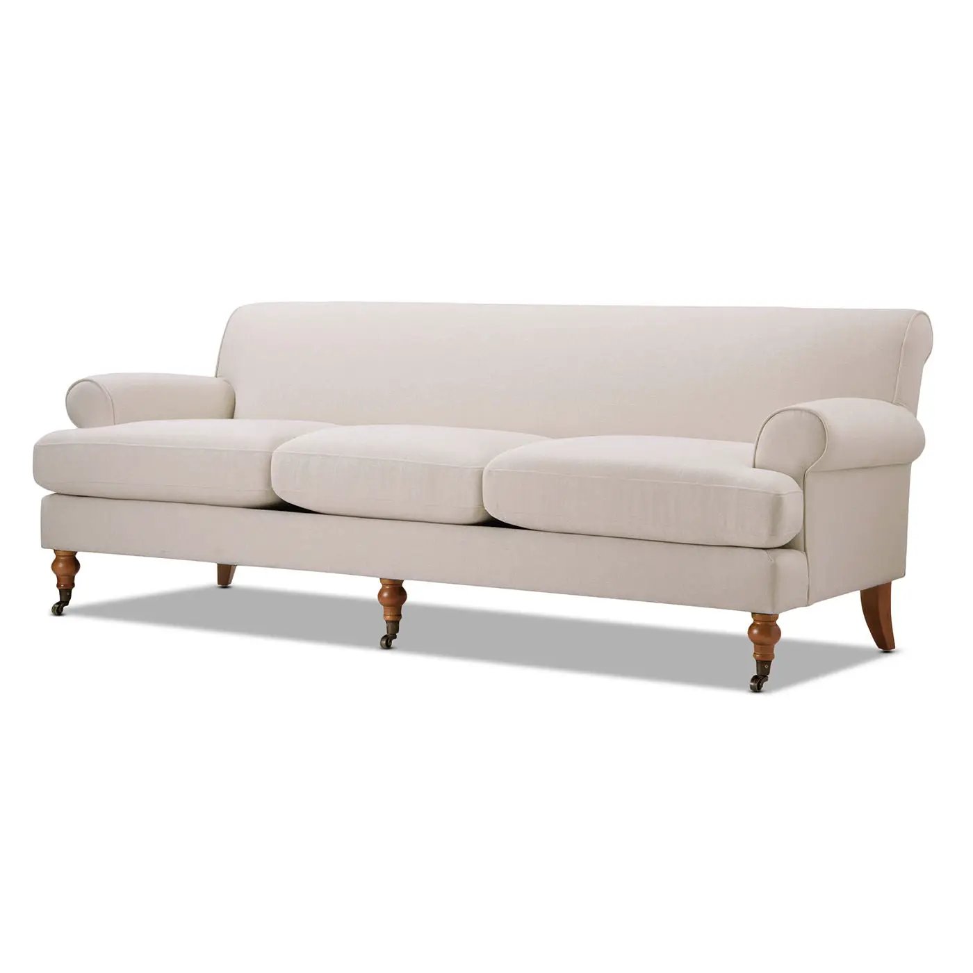 Alana Lawson - Modern Three Cushion Tightback Sofa by HouseOfZazla