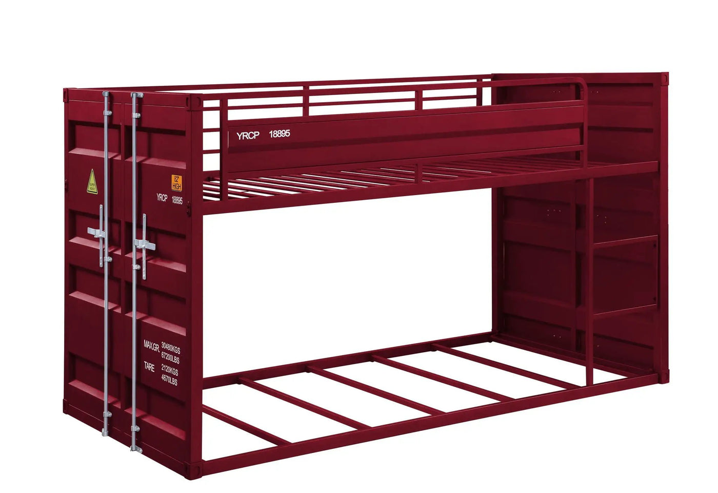 Cargo Twin Over Twin Bunk Bed by HouseOfZazla