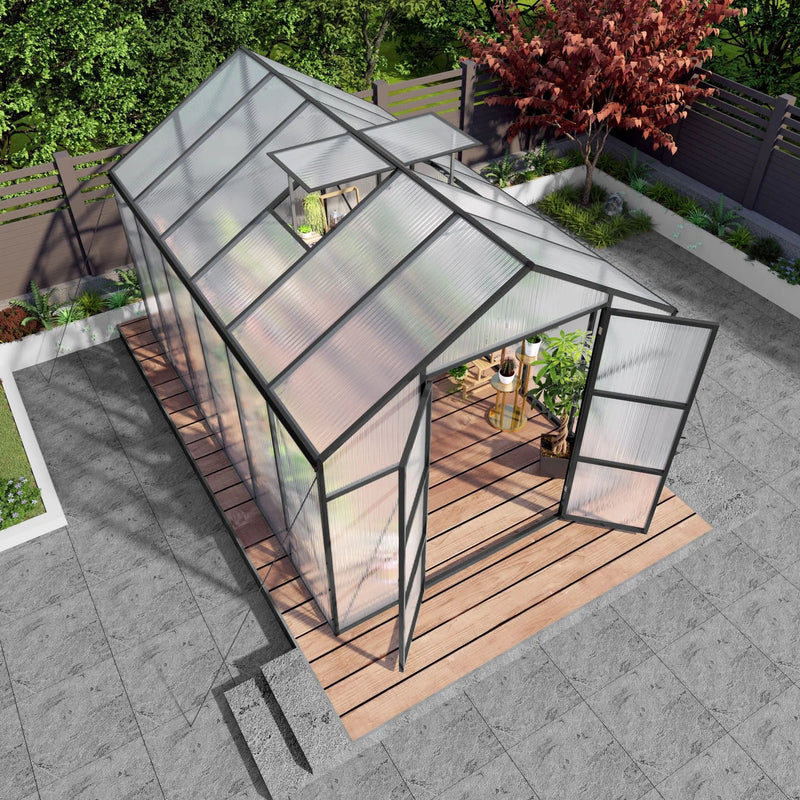 Gain Height Windproof house All Season Outdoor Garden Shelter by HouseOfZazla