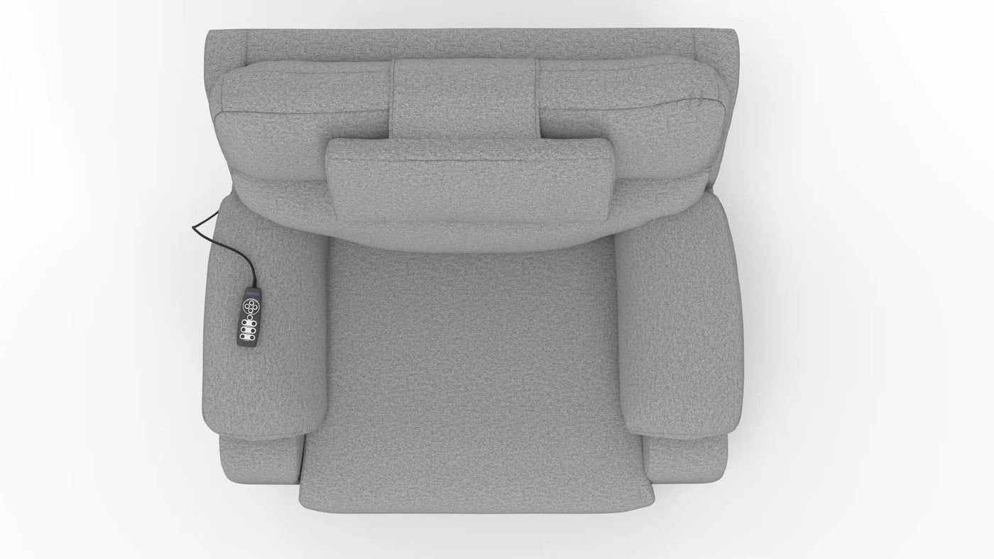 Dreamtime - 48" Power Headrest Power Lay Flat Recliner With CR3 Heat/Massage/Zero Gravity by Unique Piece Furniture