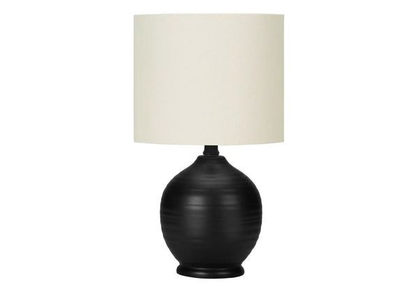 Lighting, Table Lamp, Ceramic, Transitional - Black, photo 2 of 4