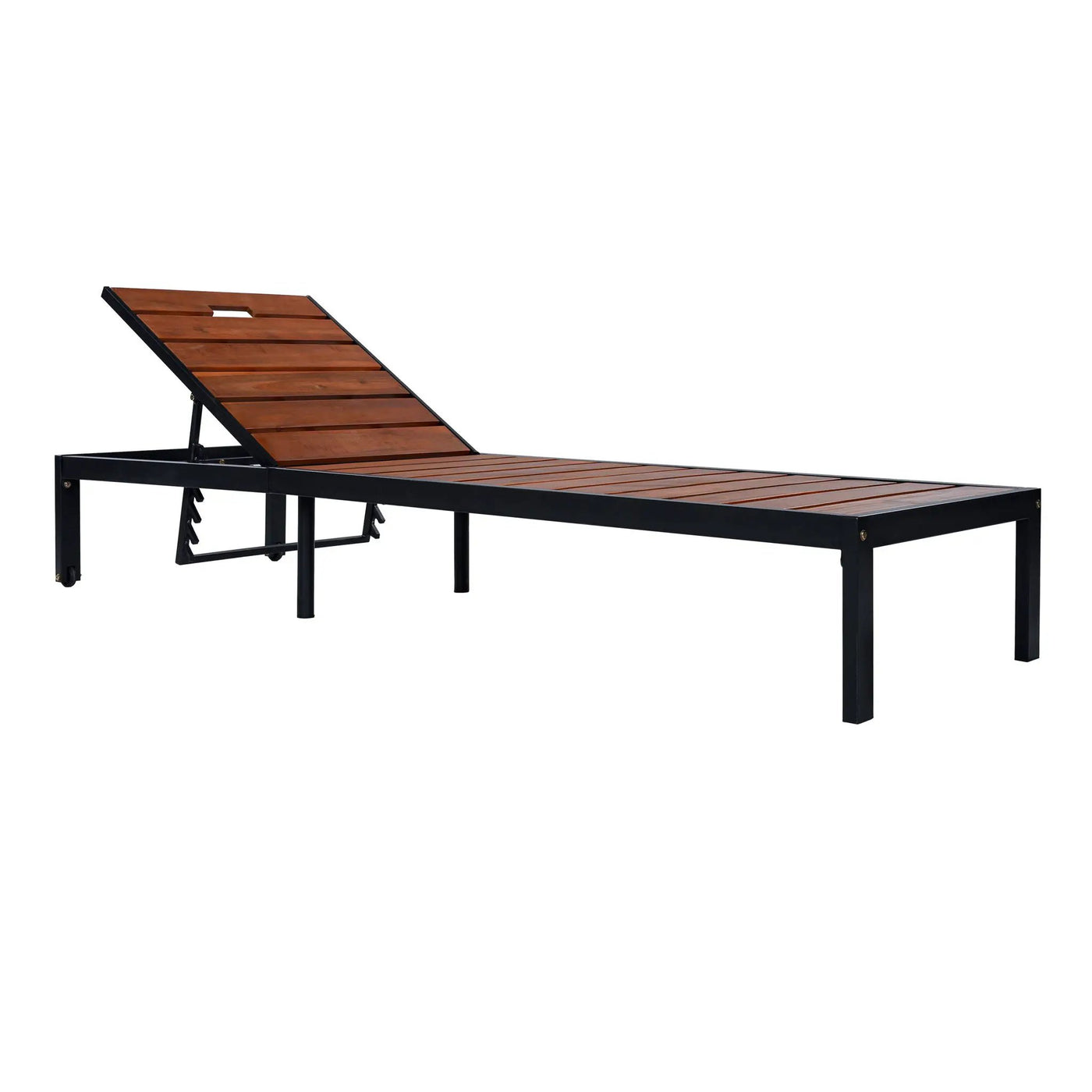 Outdoor Chaise With Adjustable Backrest by HouseOfZazla