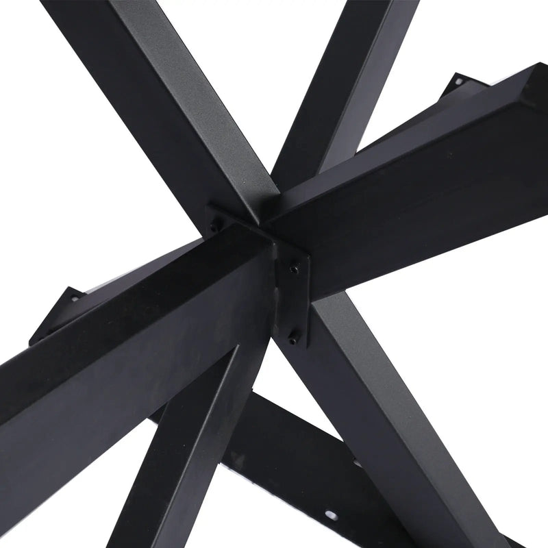 Table Frame, Table Base, Spider Table Legs, Table Runner Confrerence Table - Black by HouseOfZazla