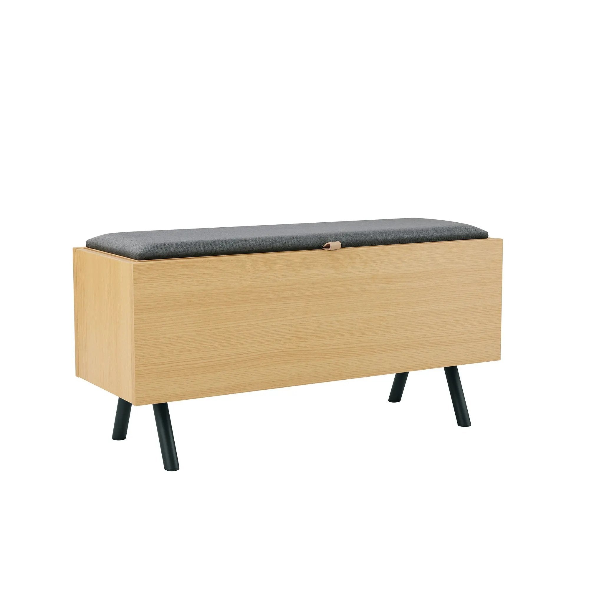 Paloma - Accent Storage Bench With Lift Top - Light Oak by HouseOfZazla