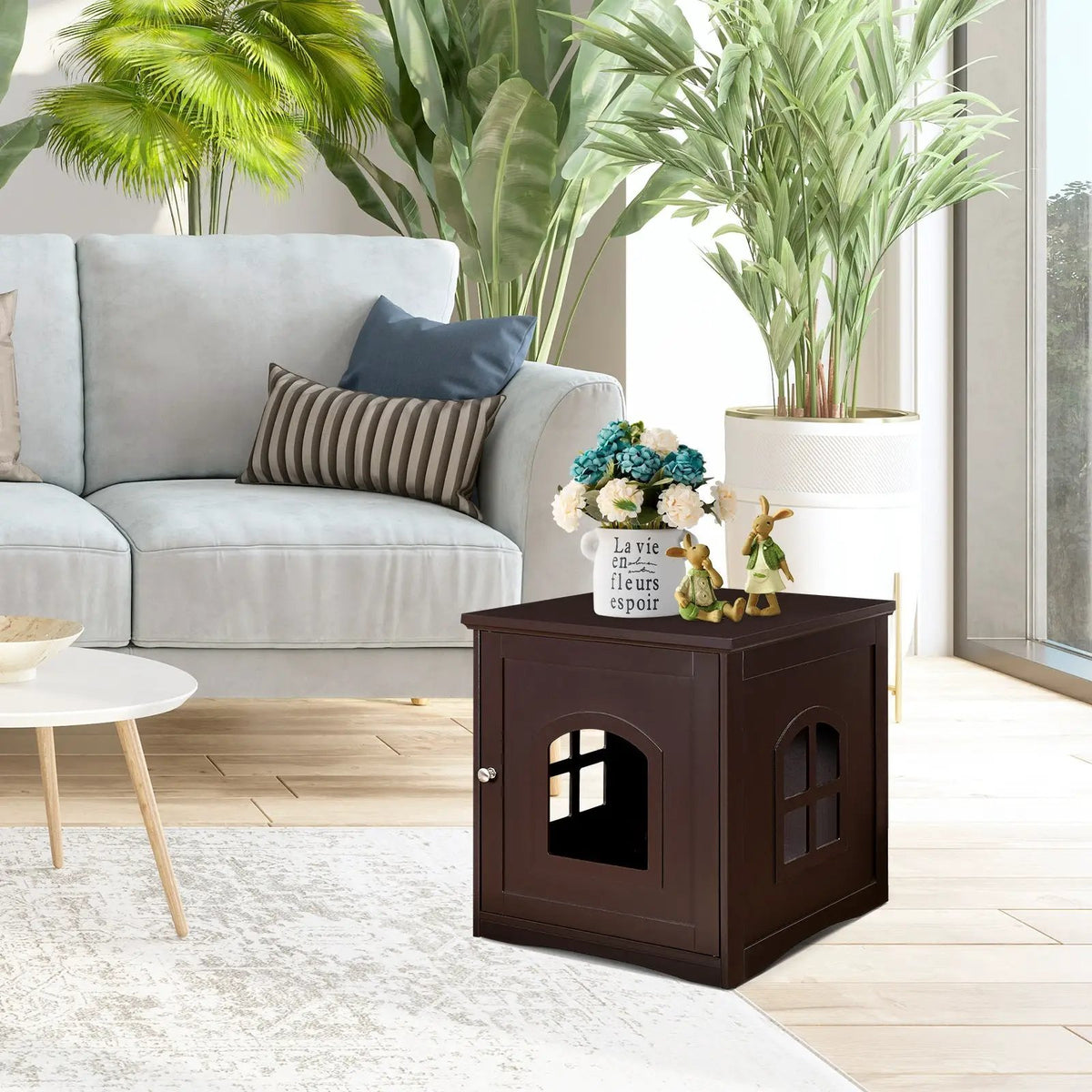 Side Table Nightstand Decorative Cat House, photo 16 of 16