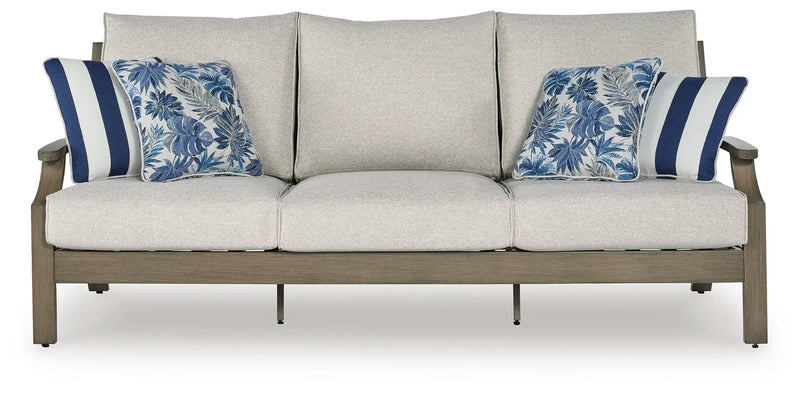 Rainier Ranch - Sofa With Cushion - Brown / Beige by Unique Piece Furniture