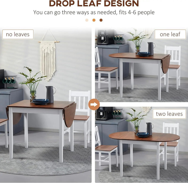 DFW Solid Wood Folding Dining Table by HouseOfZazla