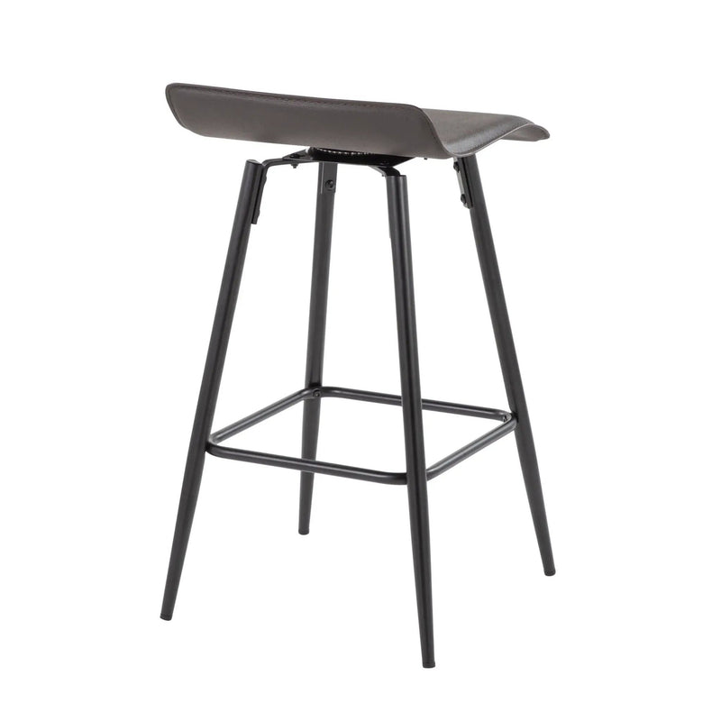 Ale - Contemporary Fixed Height Counter Stool (Set of 2) by HouseOfZazla
