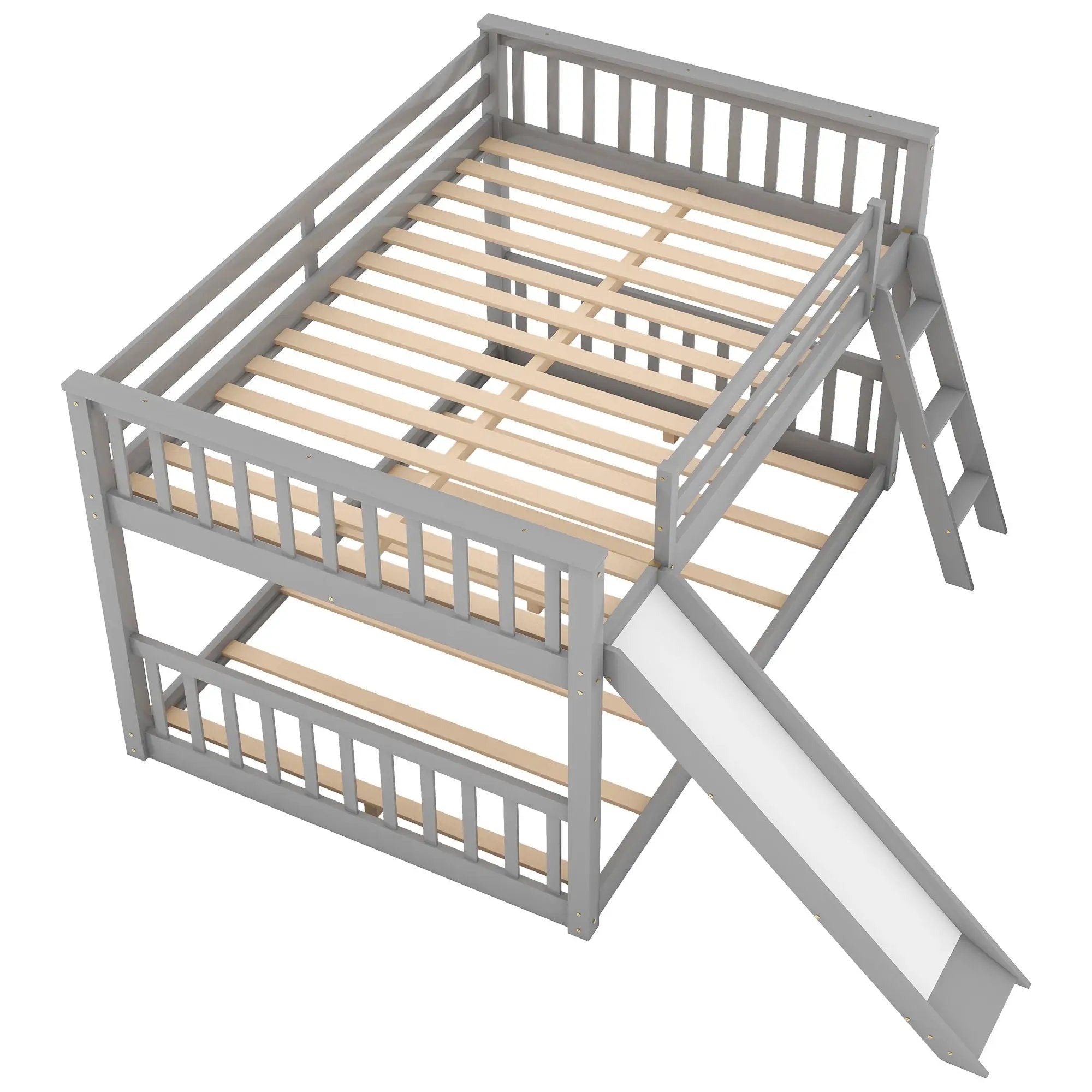 Bunk Bed & Convertible Slide And Ladder by HouseOfZazla