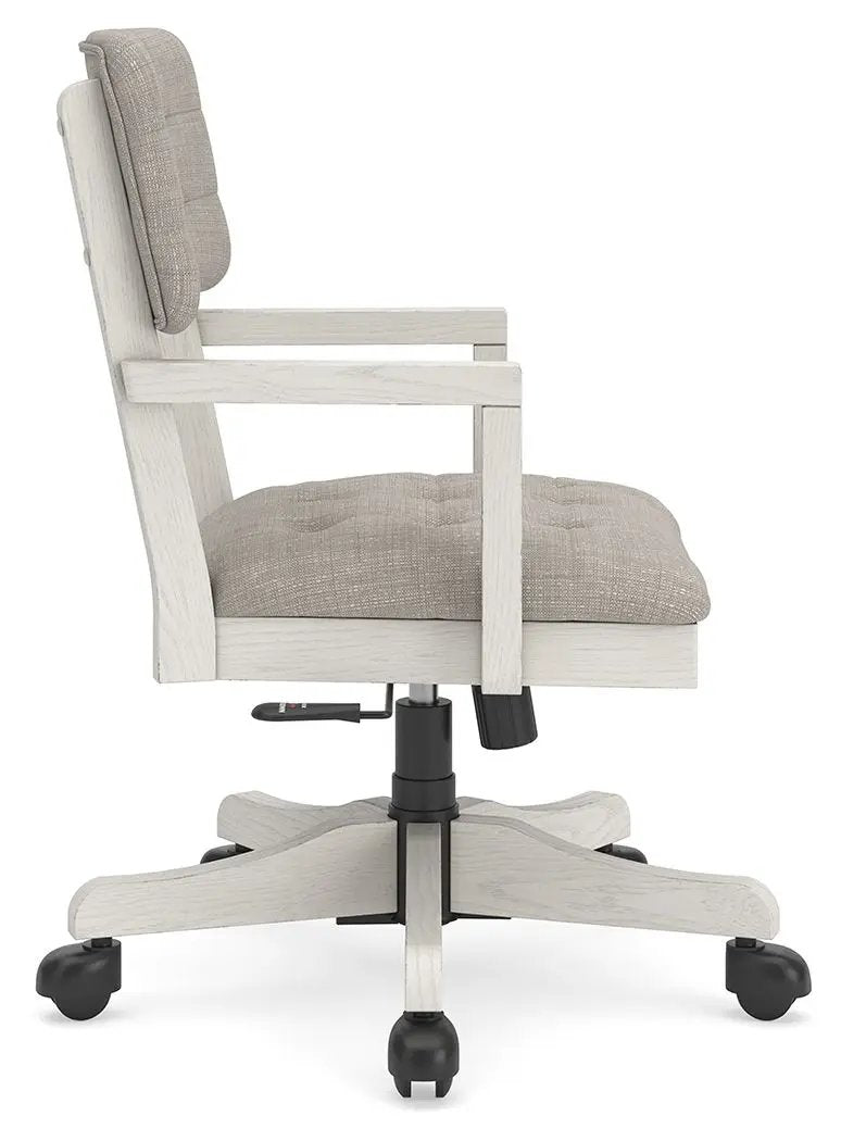 Robbinsdale - Home Office Desk Chair - Antique White by Unique Piece Furniture