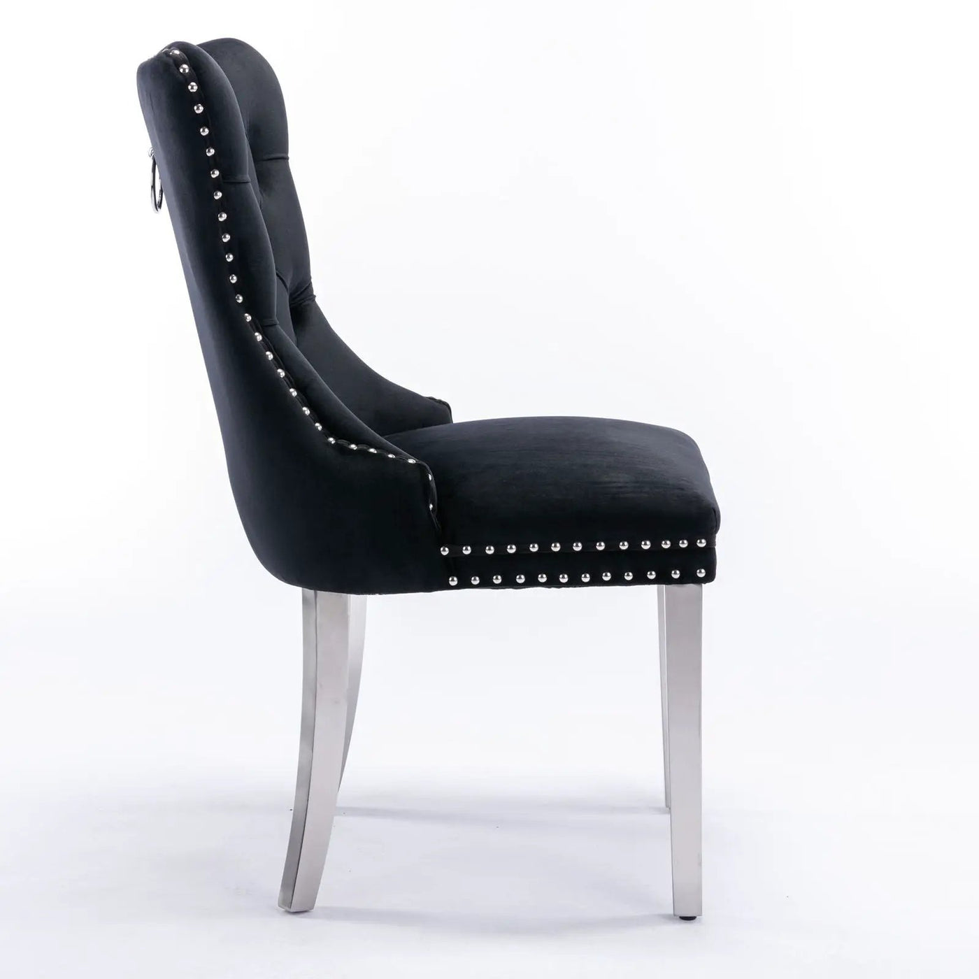 Nikki - Contemporary Upholstered Dining Chair (Set of 2) by HouseOfZazla