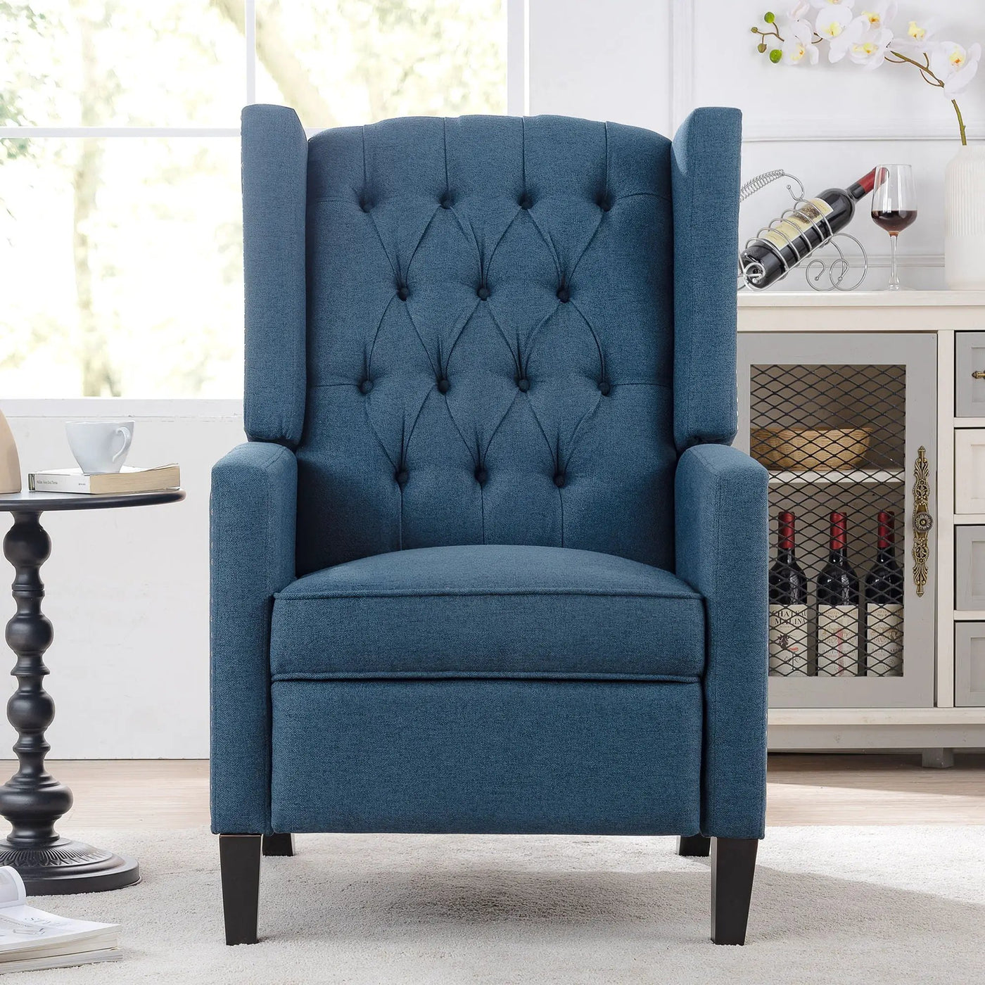 Manual Wing Chair Recliner by Unique Piece Furniture
