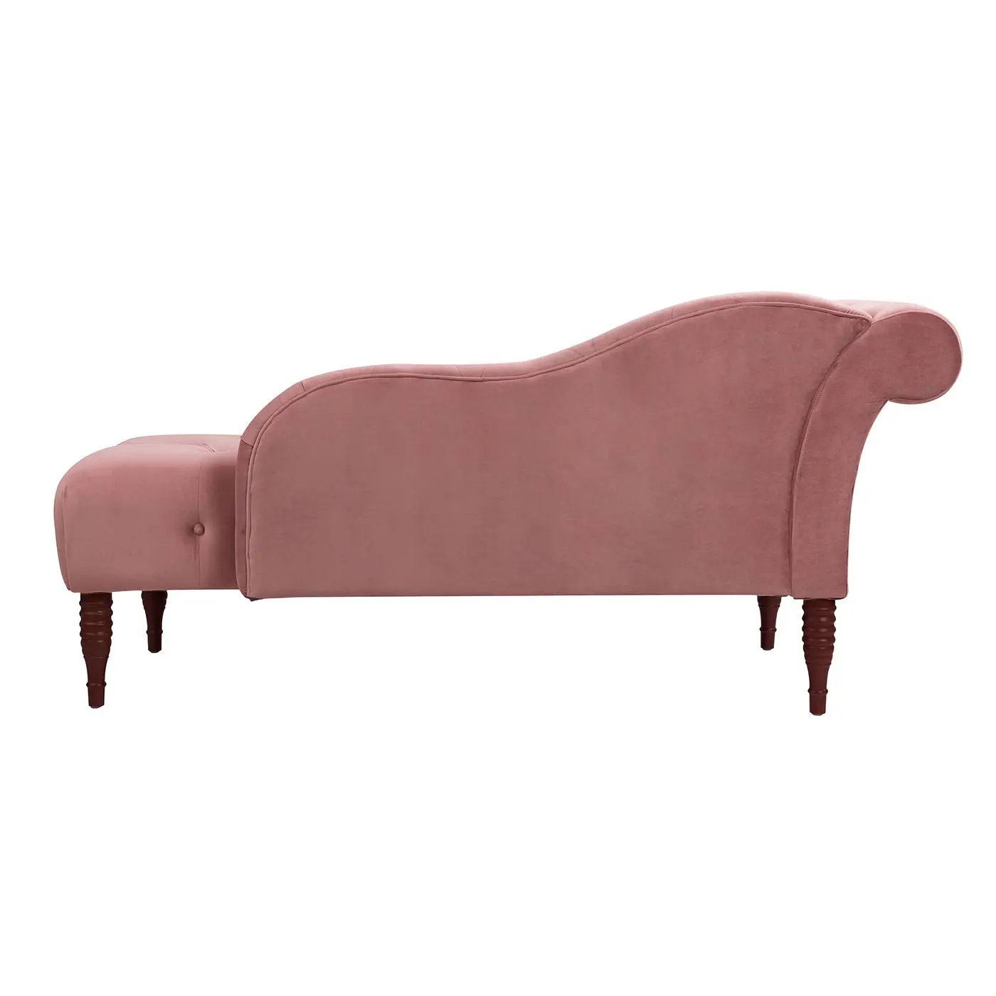 Samuel - Tufted Roll Arm Chaise Lounge by HouseOfZazla