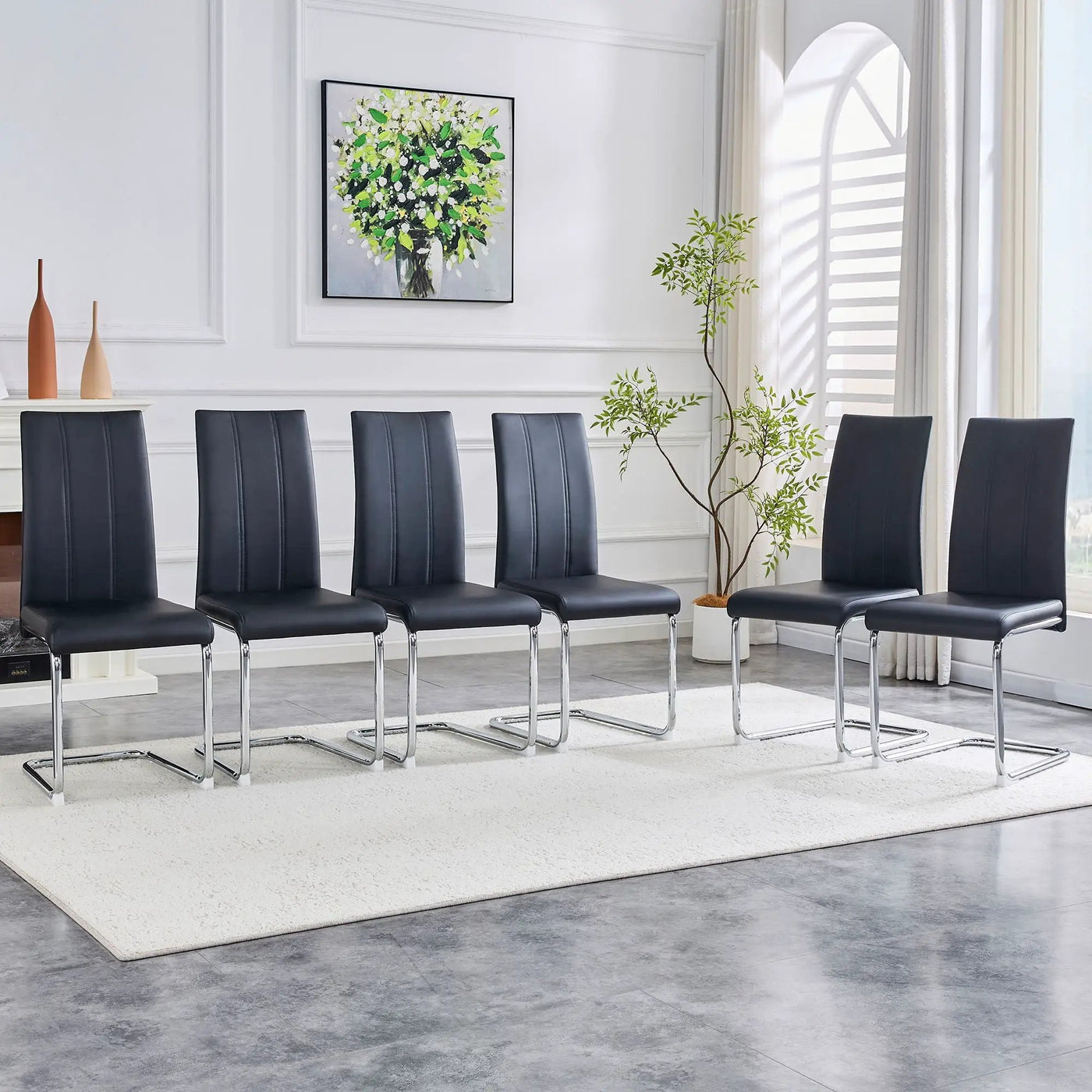 Modern Upholstered Dining Chairs For Dining Room by HouseOfZazla