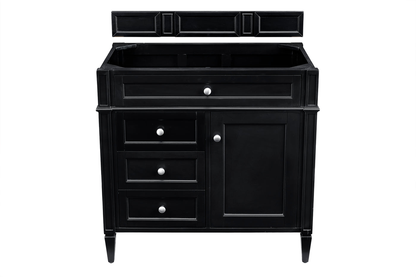 James Martin Brittany 36" Single Bathroom Vanity, Black Onyx, view 14