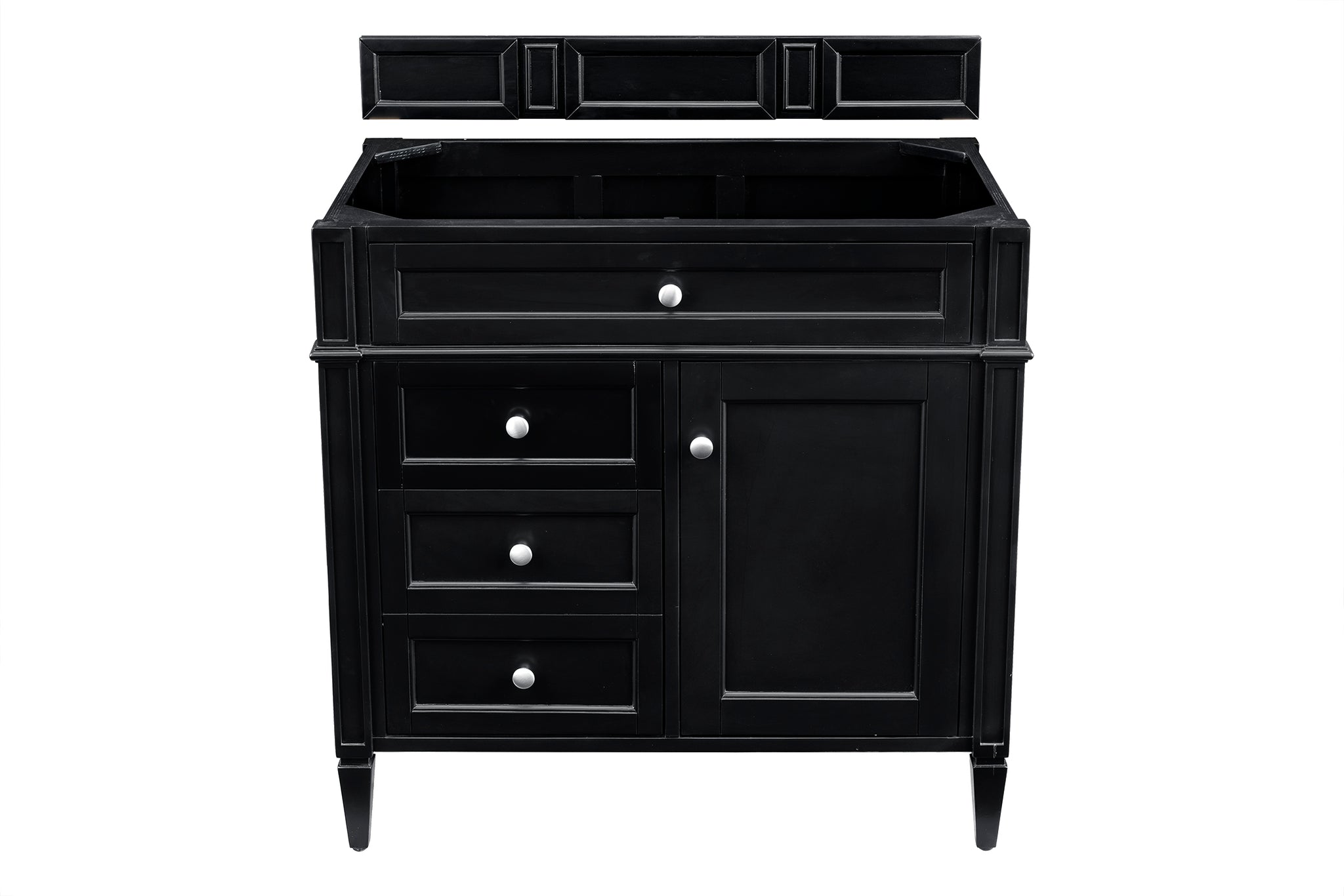 James Martin Brittany 36" Single Bathroom Vanity, Black Onyx, view 14