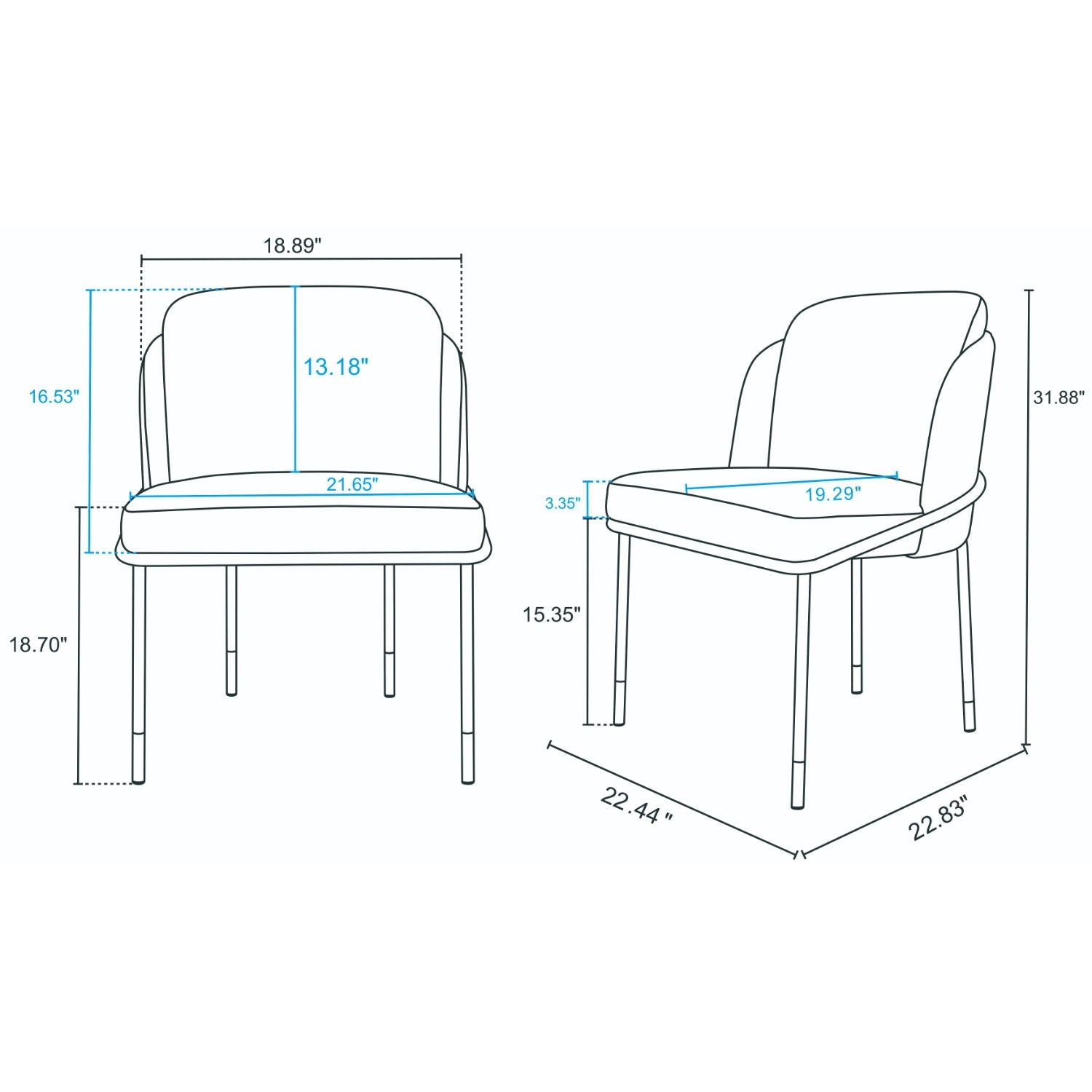 Flor - Dining Chair by HouseOfZazla