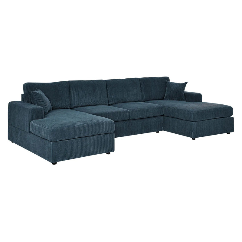 3 Piece Double Chaise Sectional Sofa by HouseOfZazla