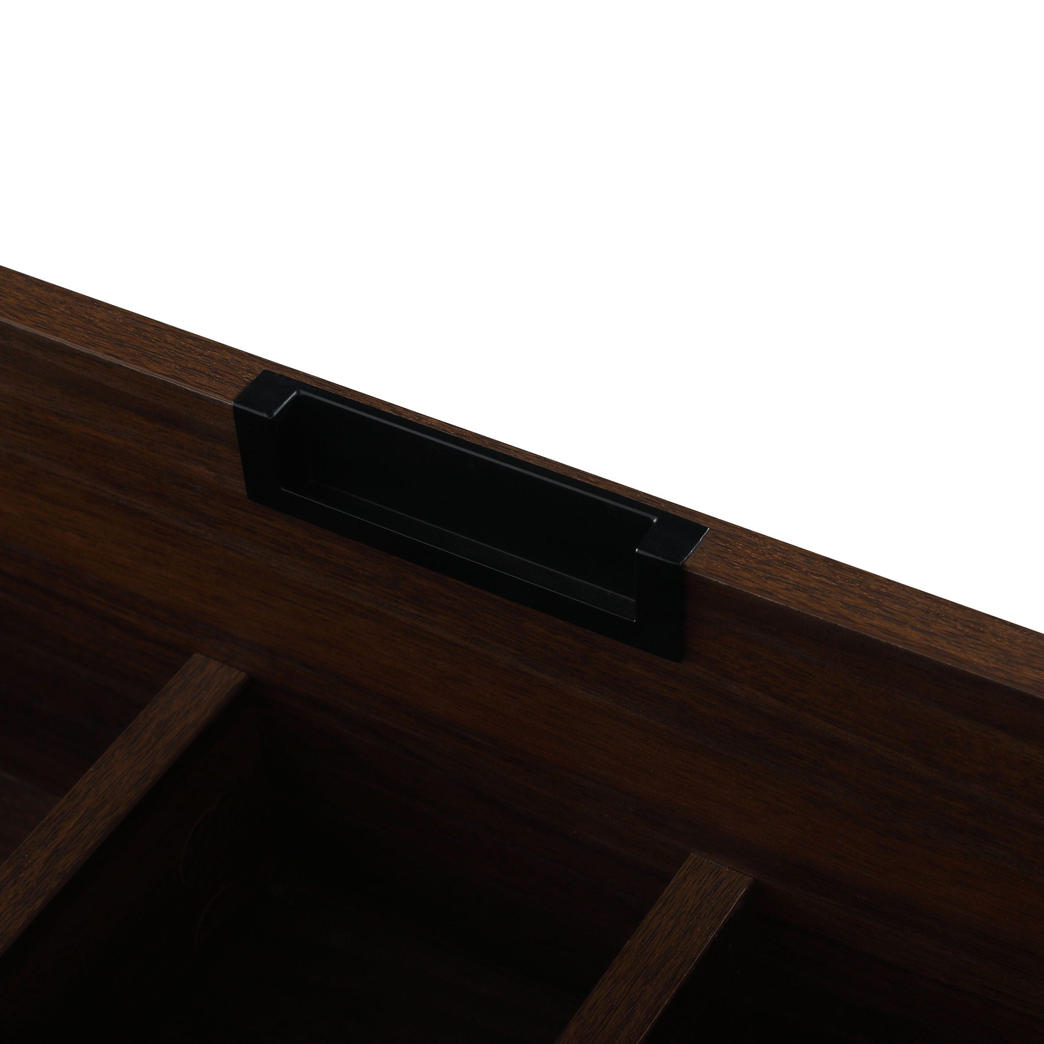 Modern Floating Bathroom Vanity With Dual Resin Sink, Soft Close Drawers by HouseOfZazla