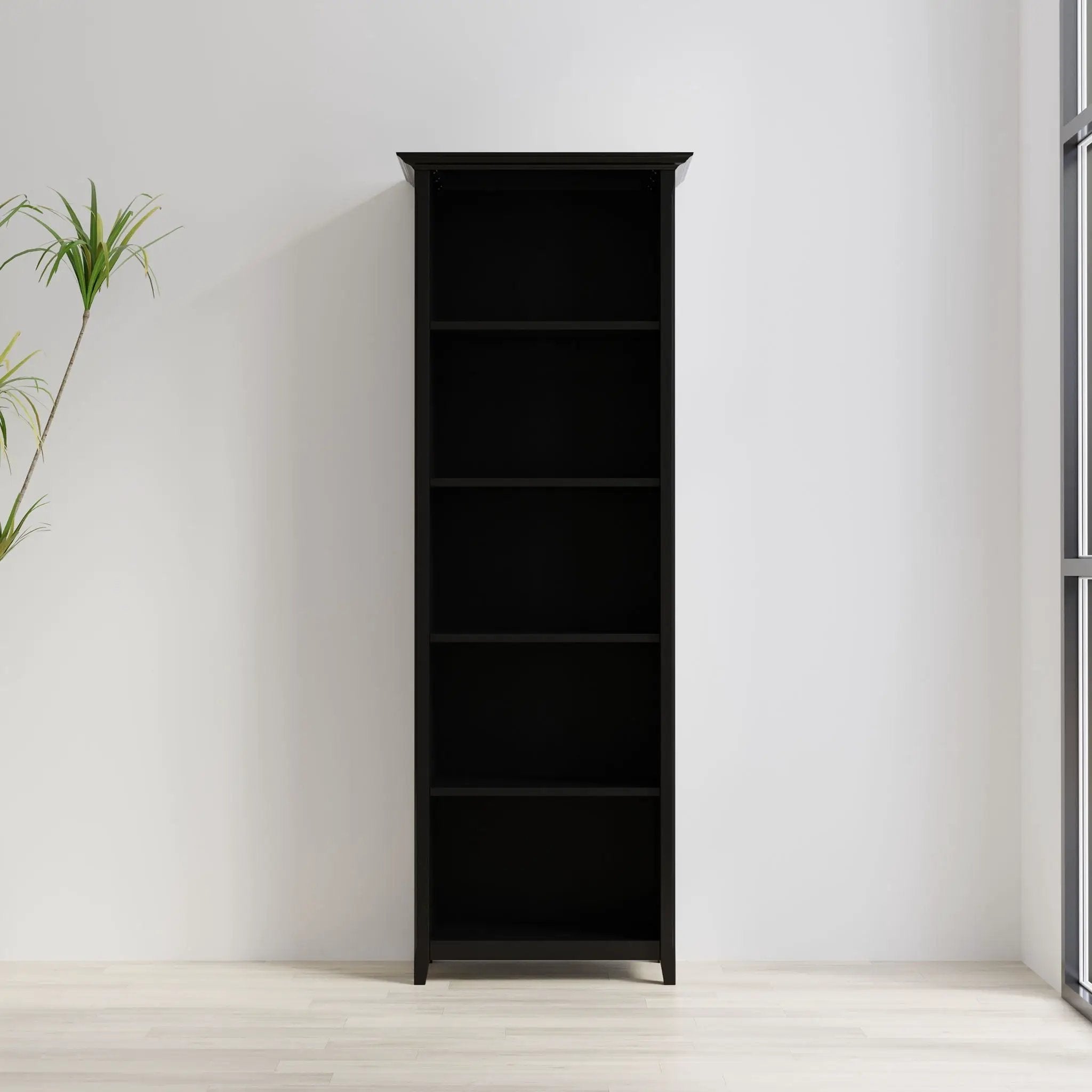 Acadian - 5 Shelf Bookcase, Handcrafted by Unique Piece Furniture