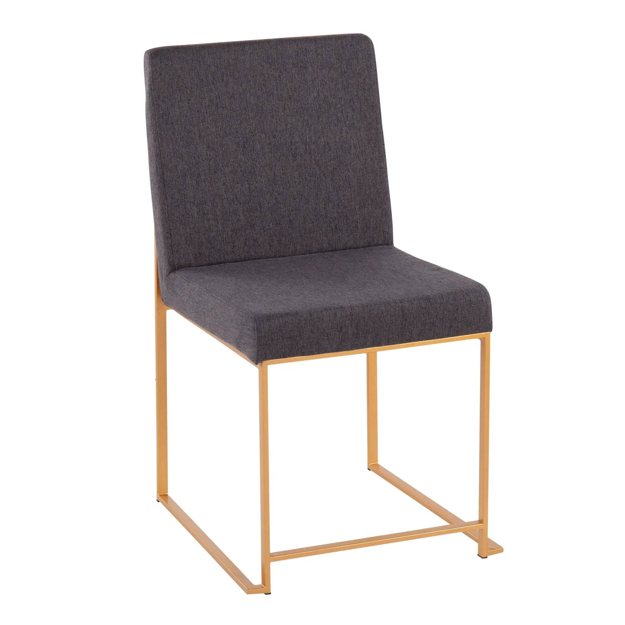 Fuji - Contemporary Stylish Frame, High Back Dining Chair (Set of 2) by Unique Piece Furniture
