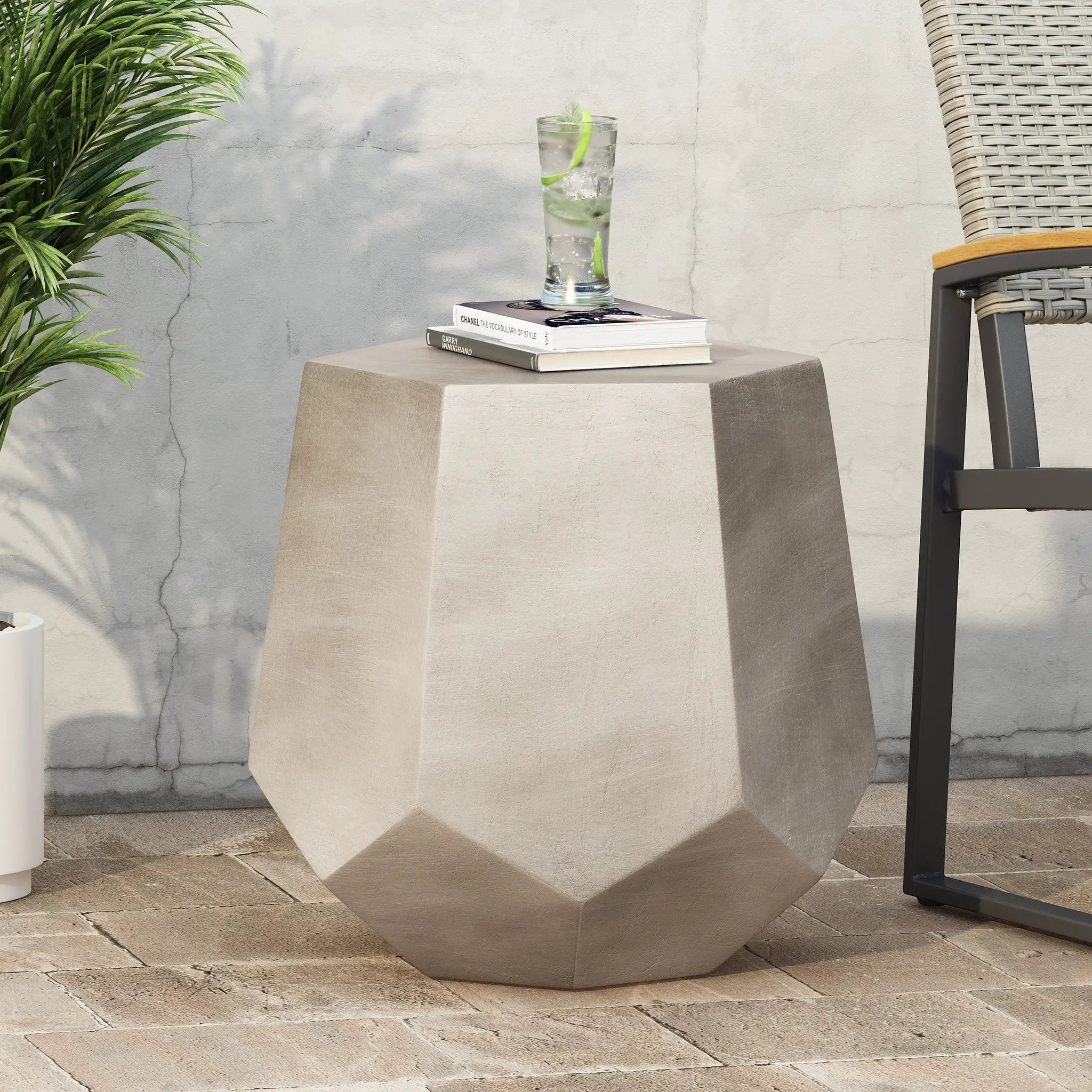 Calgary Side Table by BLAKHOM