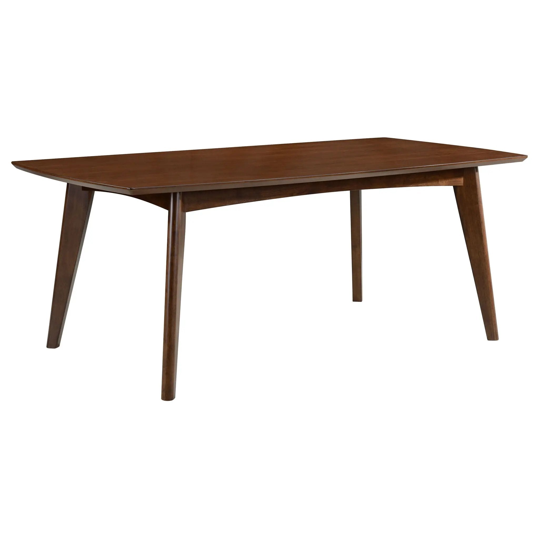 Malone 7-piece Rectangular Dining Table Set Dark Walnut by Unique Piece Furniture