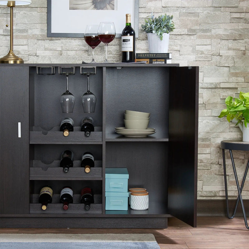 Hazen - Wine Cabinet II - Espresso by Unique Piece Furniture