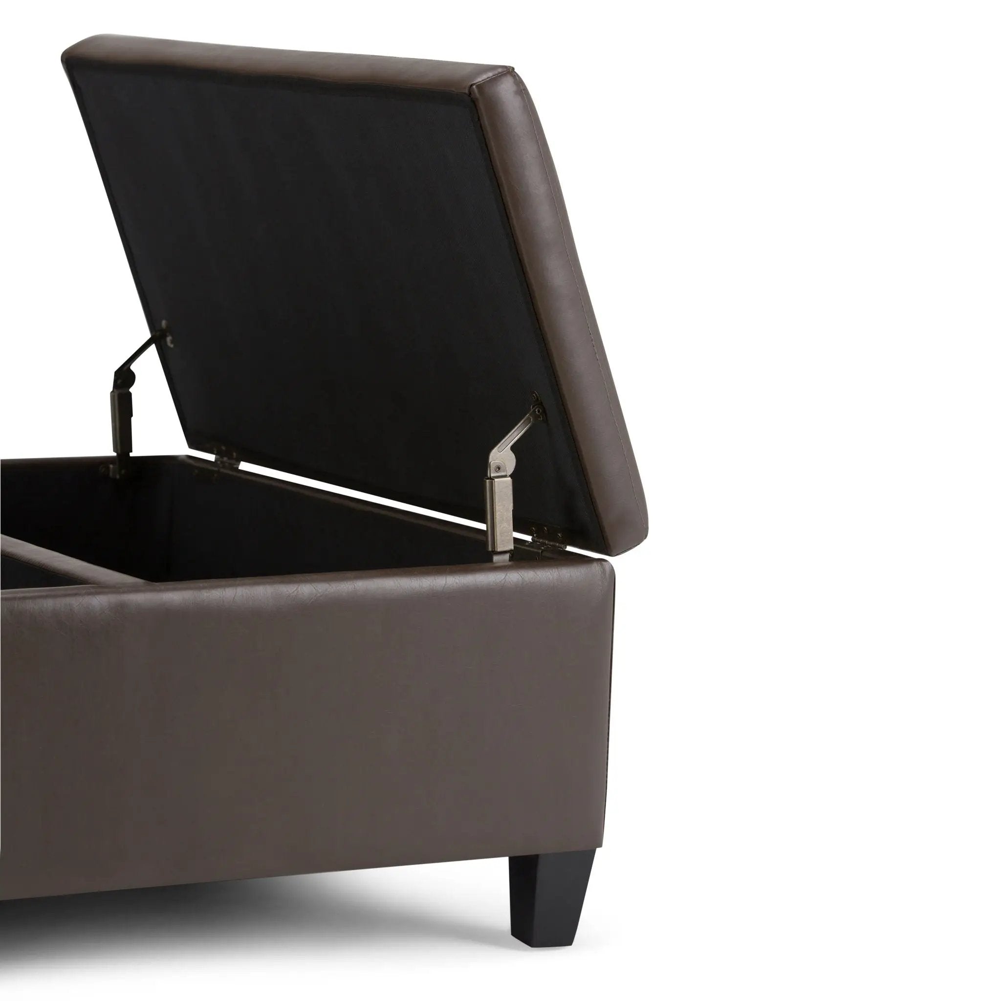 Ellis - Coffee Table Storage Ottoman Contemporary Design by Unique Piece Furniture