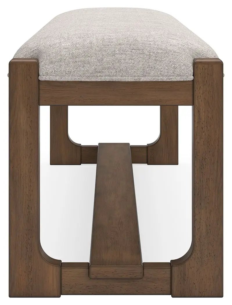 Cabalynn - Large Uph Dining Room Bench - Oatmeal / Light Brown by Unique Piece Furniture