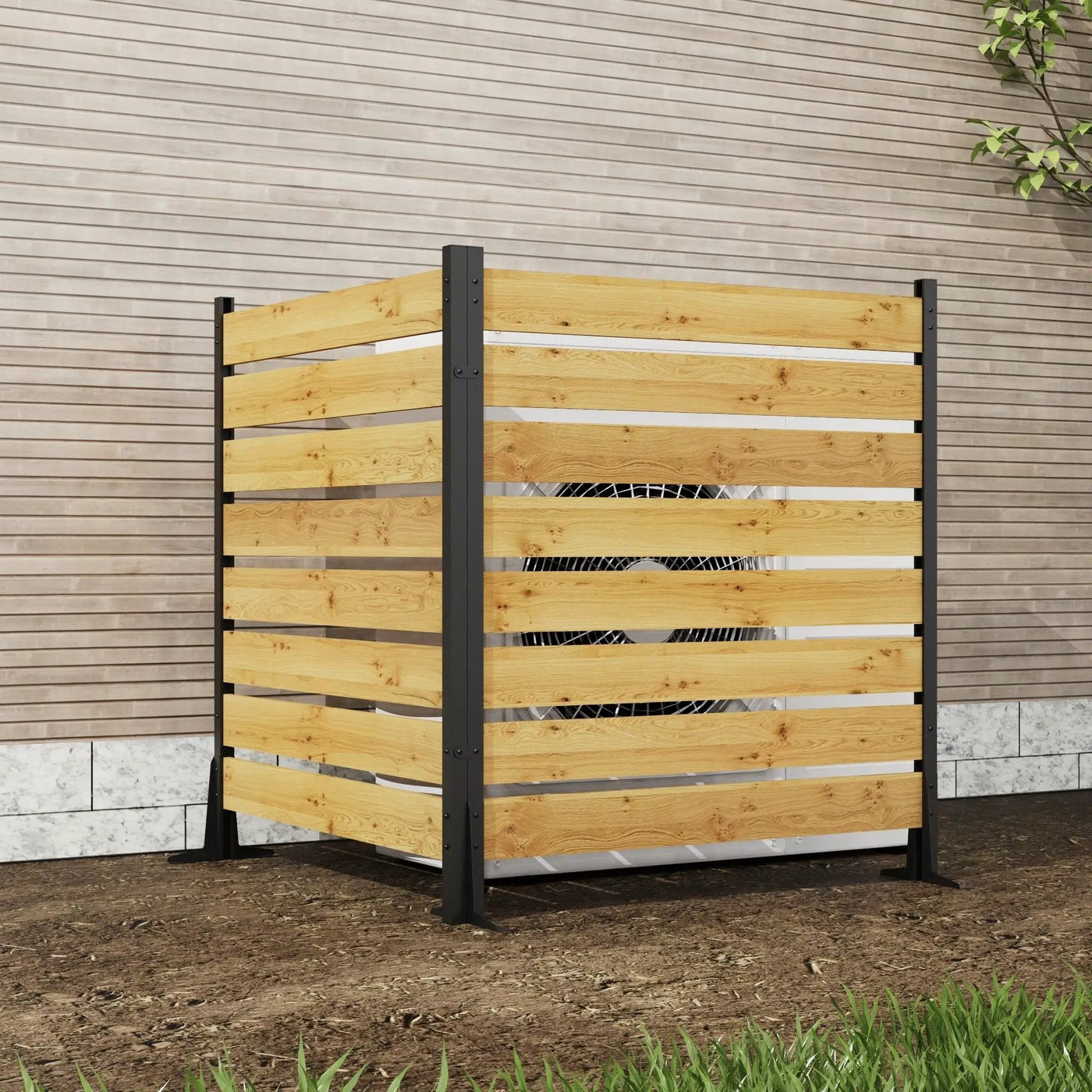 Outdoor Privacy Screen For Pool And Equipment Enclosures by HouseOfZazla