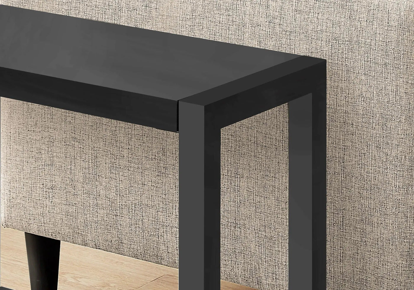 Accent Side Table Narrow Small 2-Tier Contemporary Modern by HouseOfZazla