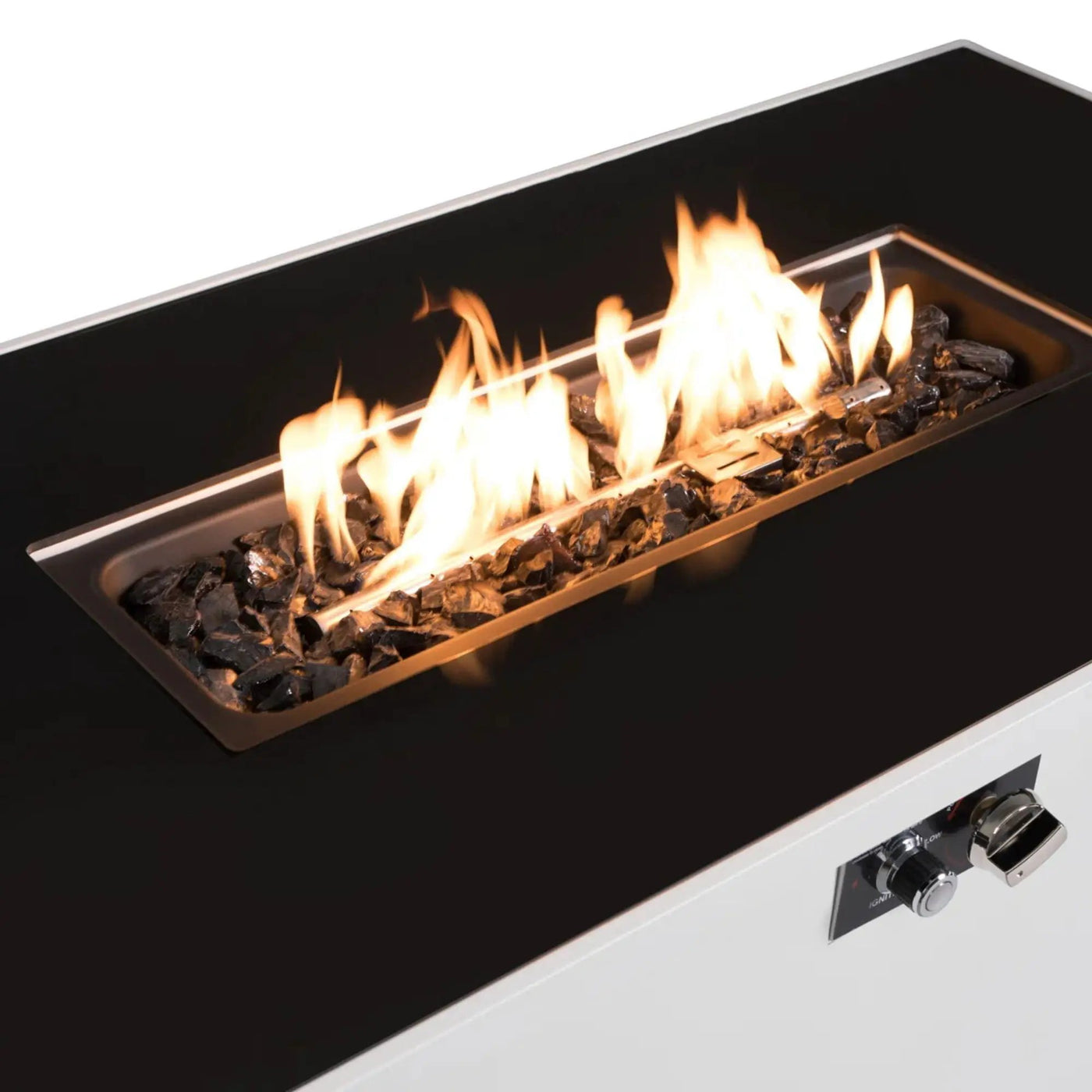Rectangular Fire Pit With Frame Elegant Design by Unique Piece Furniture
