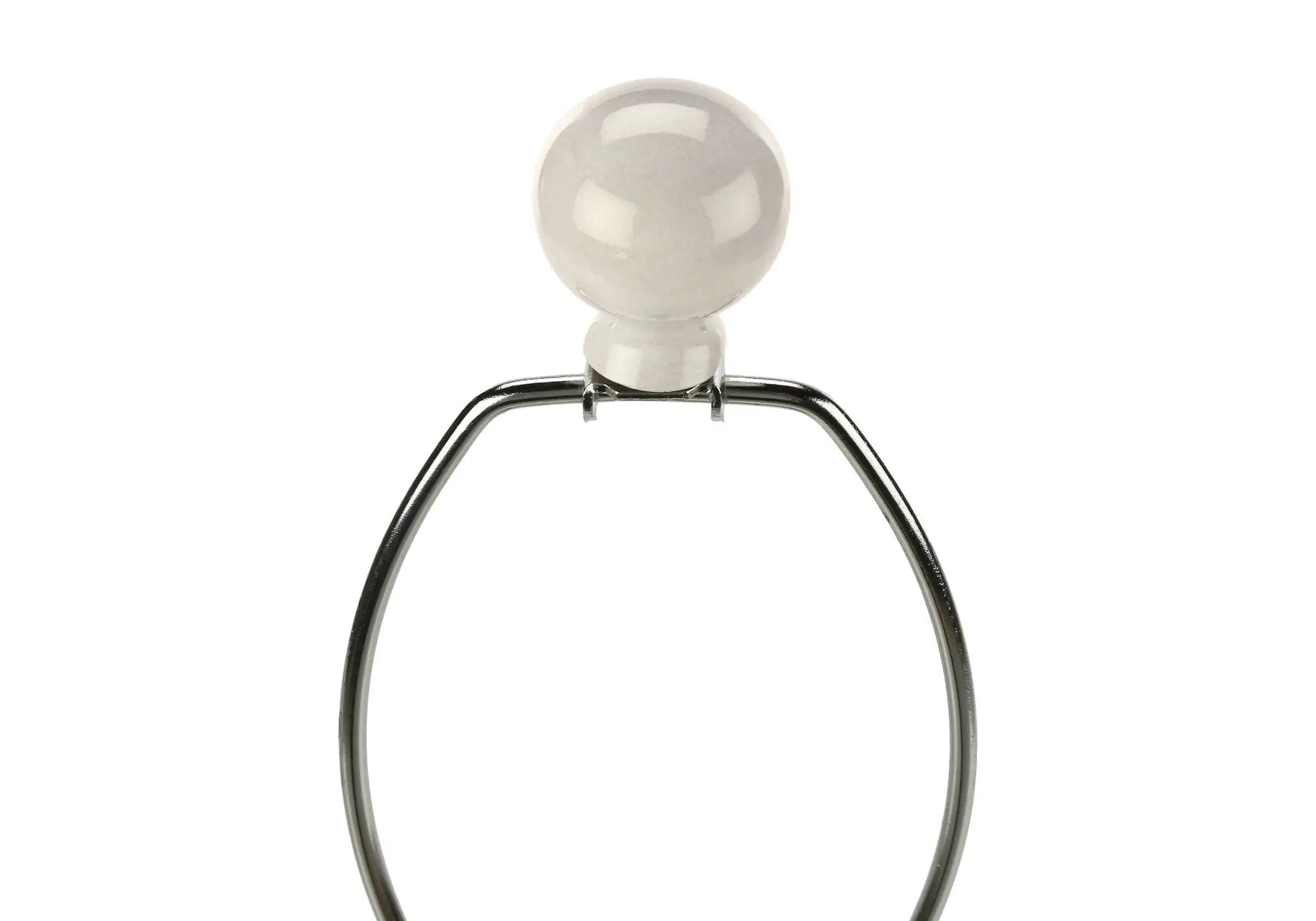 Contemporary Lighting Table Lamp - Ceramic Cream by HouseOfZazla