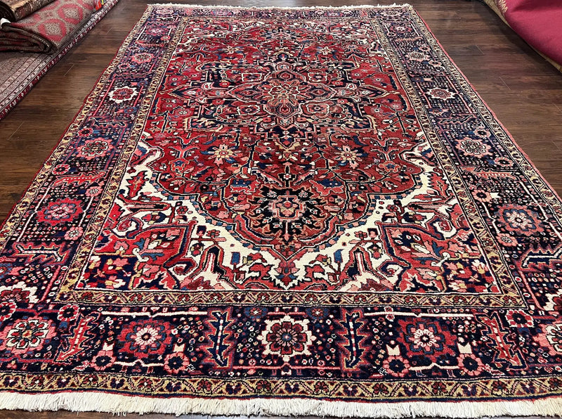 Persian Heriz Rug 8x12 by Jewel Rugs
