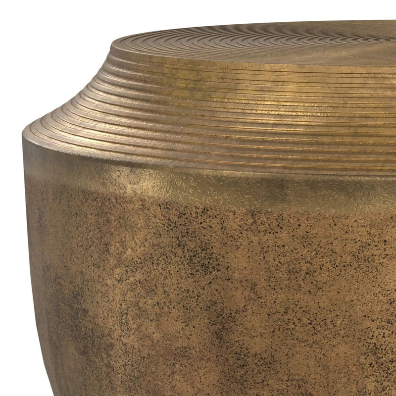 Timmons - Cast Aluminum Coffee Table - Brown by Unique Piece Furniture