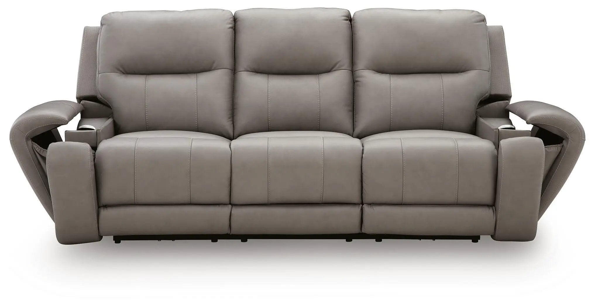 Real Moments - Power Reclining Sofa With Audio Seating - Ash by Unique Piece Furniture
