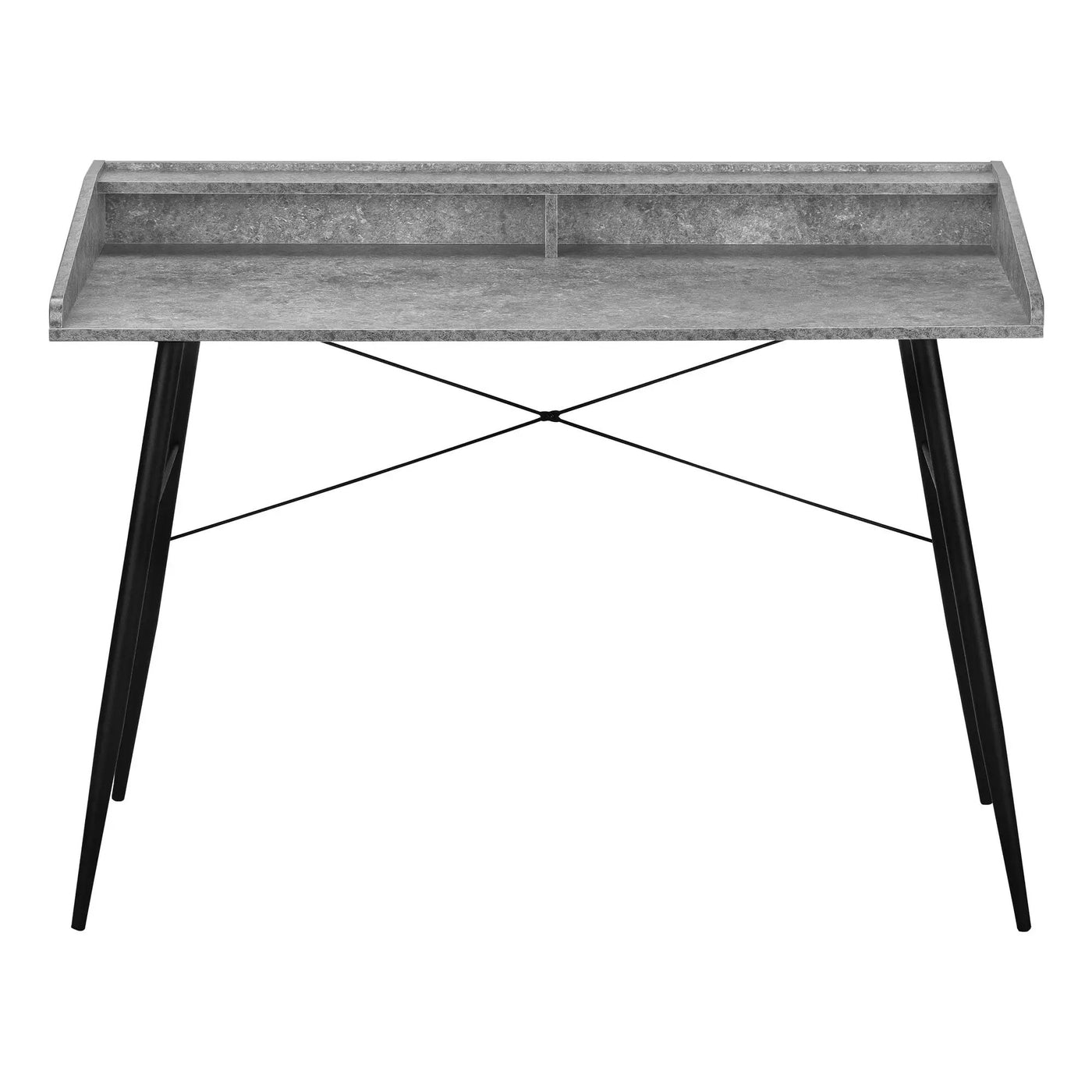 Computer Desk For Home Office, Sturdy Construction, Storage Shelves by Unique Piece Furniture