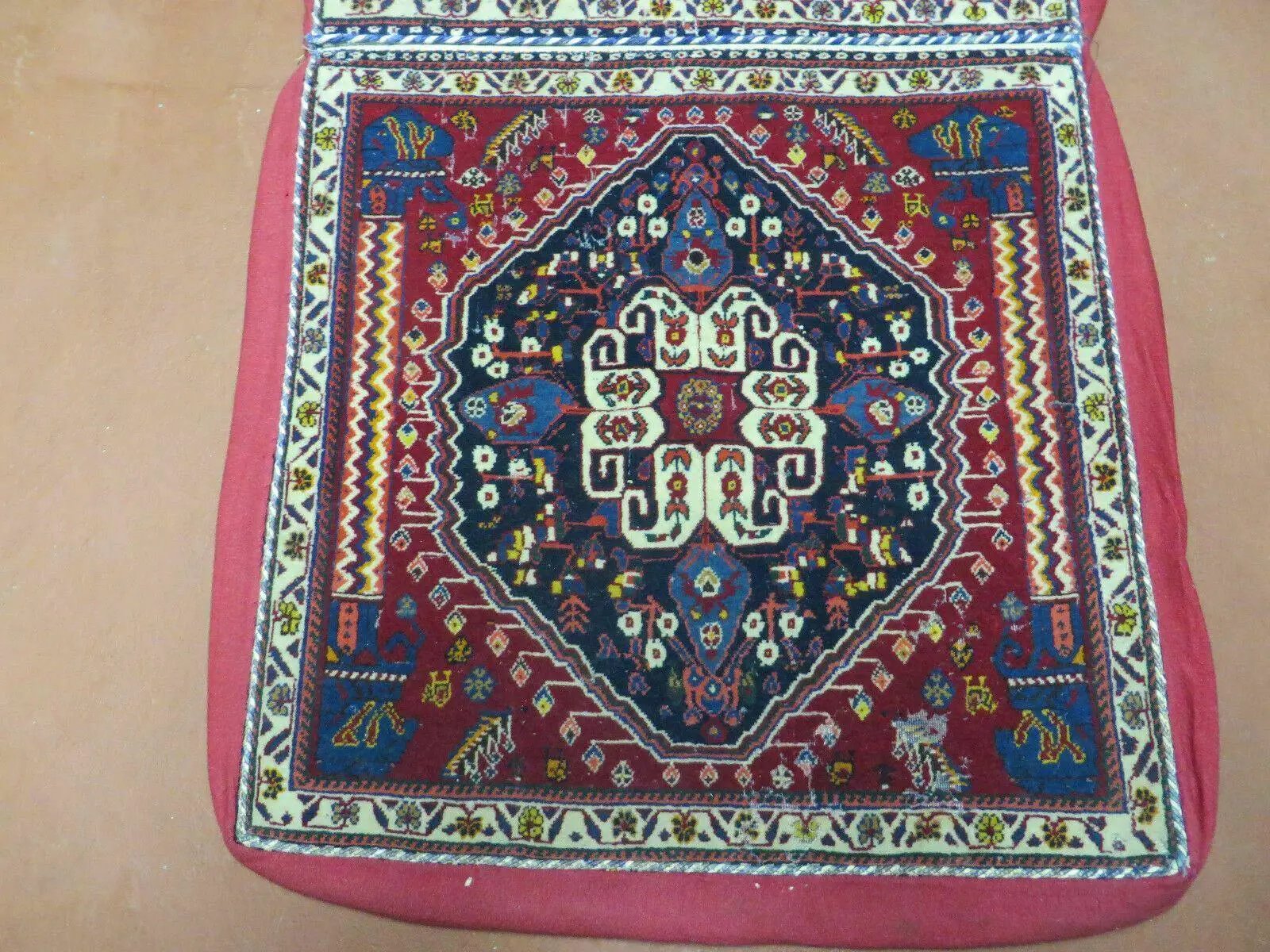 2'X 4' Antique Handmade Turkish Floral Oriental Wool Rug Pillow Case Cushion by Jewel Rugs