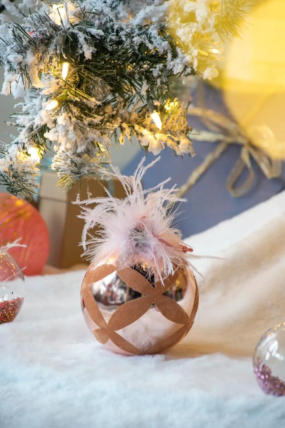 Christmas Ball Ornaments, Decorative Hanging Ball Tree Ornaments For Holiday Party Decorations by Unique Piece Furniture