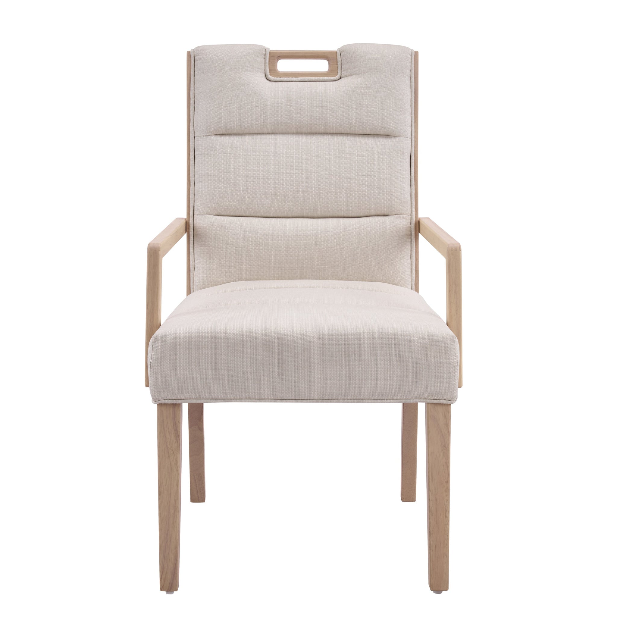 Upholstered Dining Chairs with Armrests by HouseOfZazla