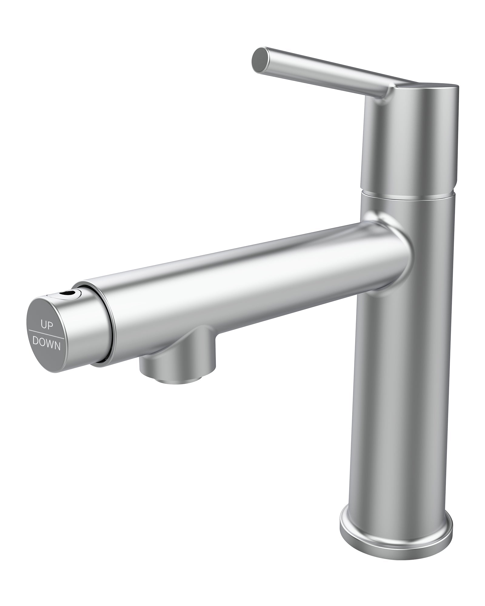 Chrome Single Handle Bathroom Faucet for 1 or 3 Holes by HouseOfZazla