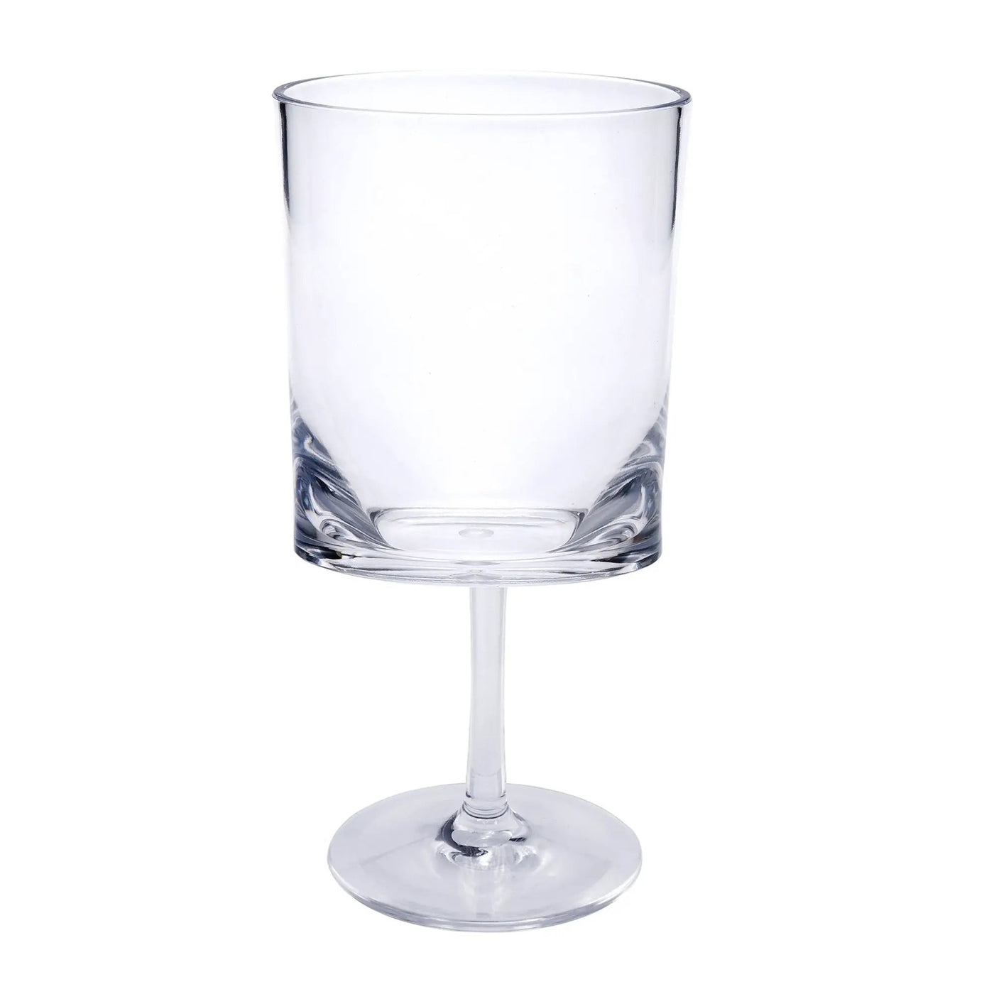 Leadingware Oval Halo Plastic Wine Glasses (Set of 4) by HouseOfZazla