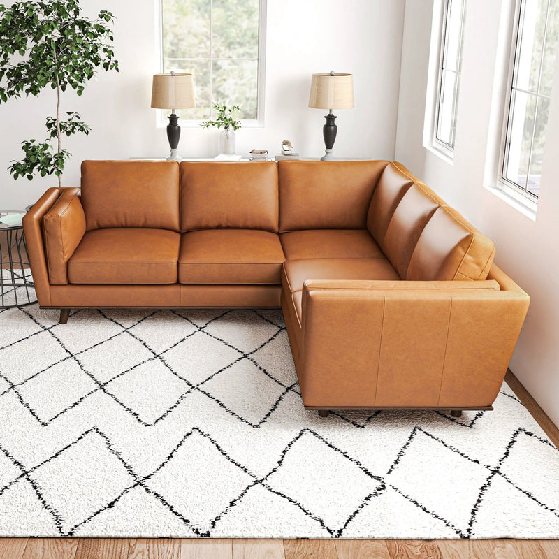 Erman - Corner Sofa - Tan by HouseOfZazla
