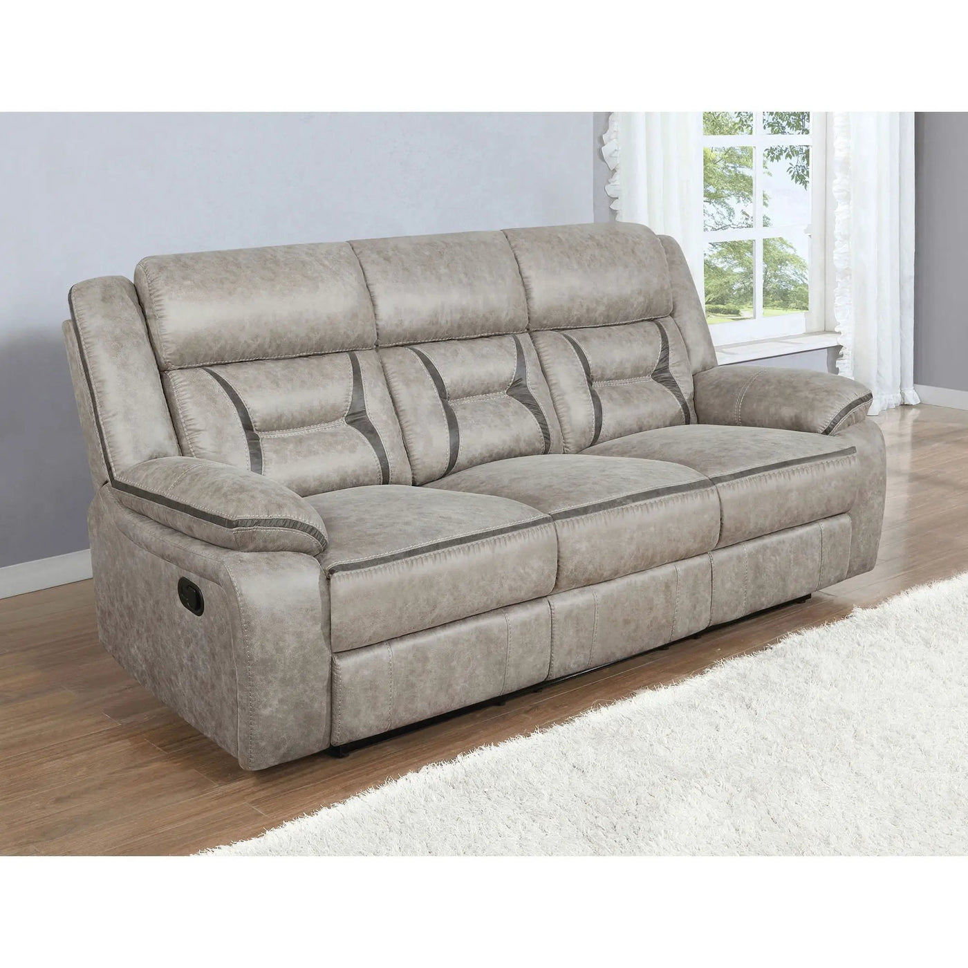 Brazelton - 3 Seater Reclining Sofa by HouseOfZazla