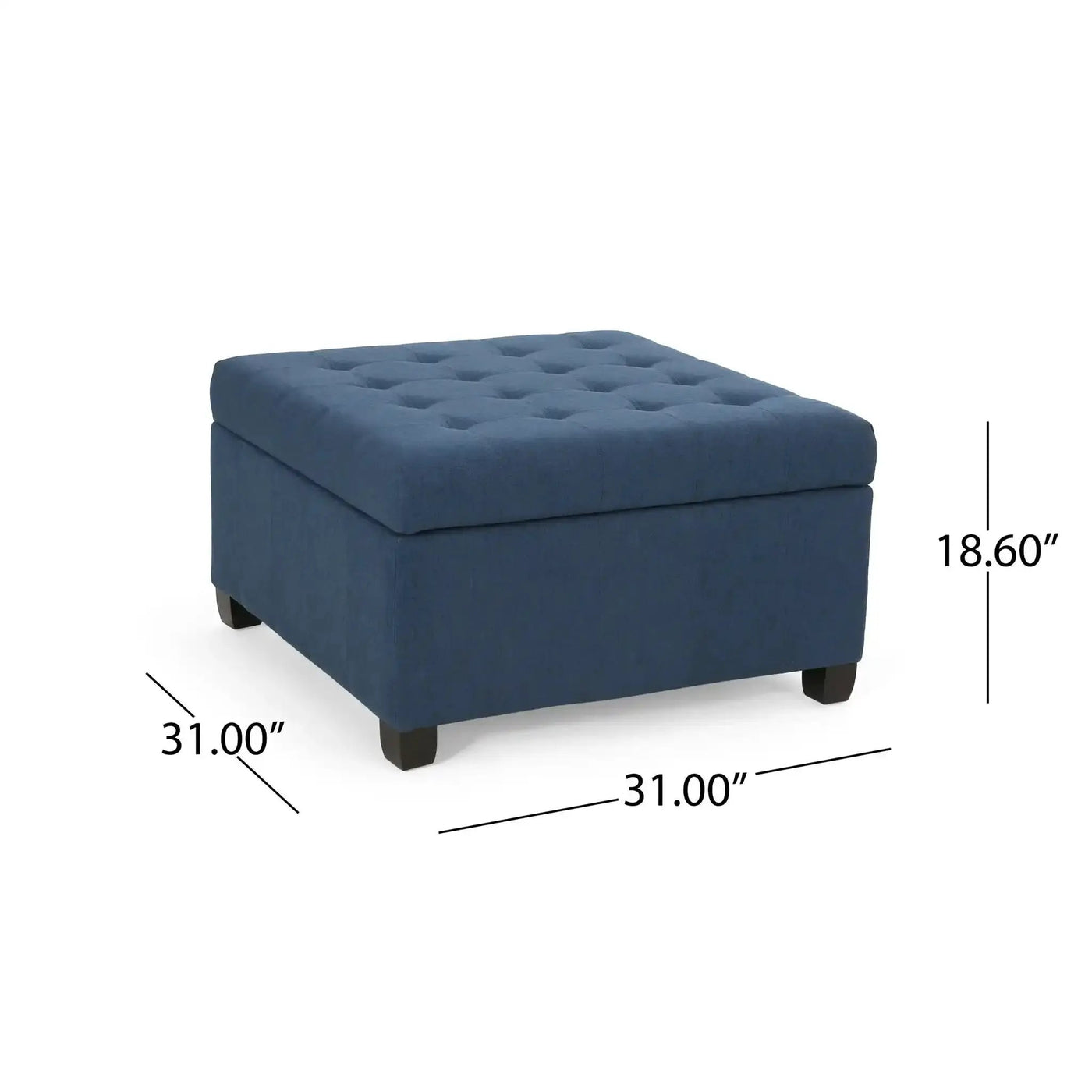 Isabella - Contemporary Ottoman With Storage by HouseOfZazla
