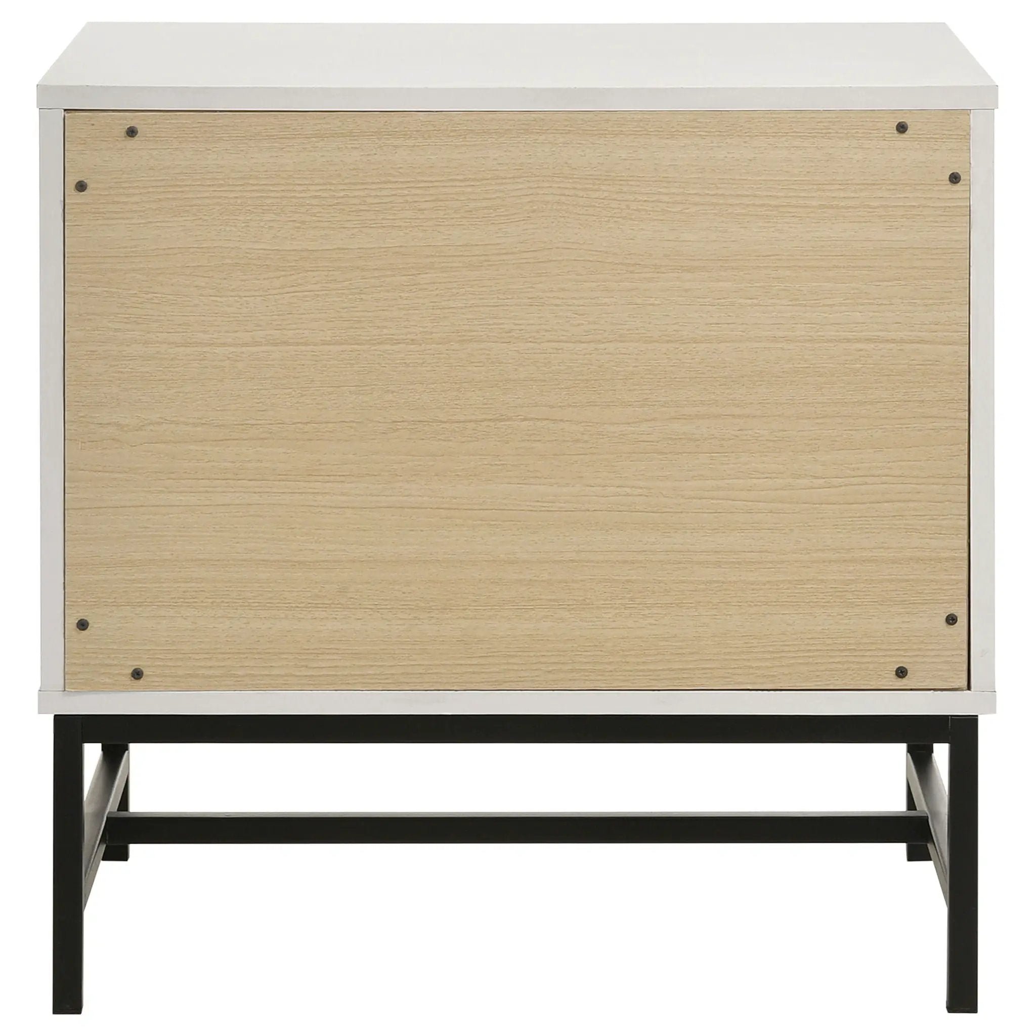 Sonora 2-drawer Nightstand Bedside Table White by Unique Piece Furniture