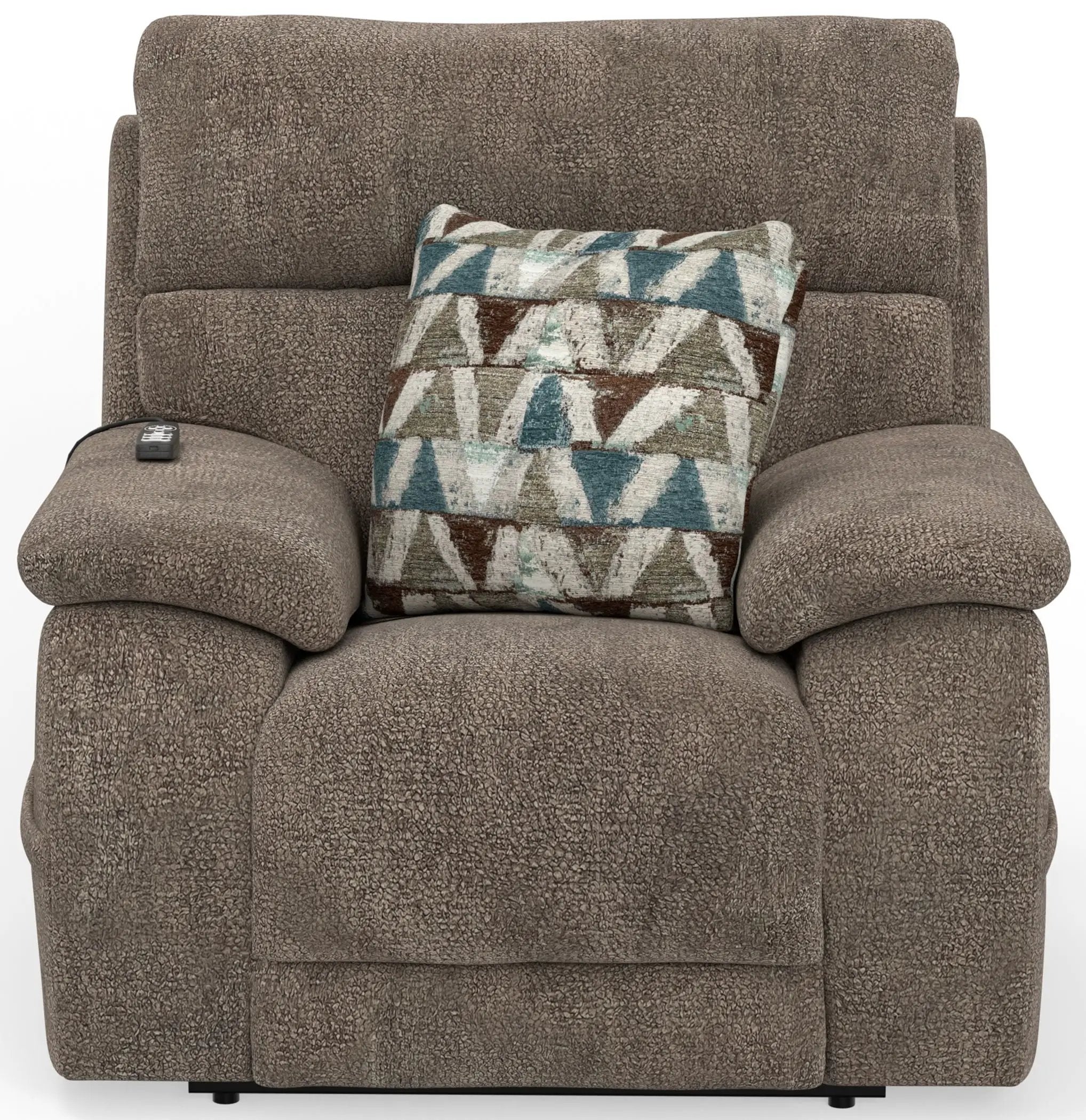 Joya - Power Lay Zero Gravity Recliner With Power Adjustable Headrest And CR3 Heat/Massage/Lumbar/ZG - Mushroom by Unique Piece Furniture